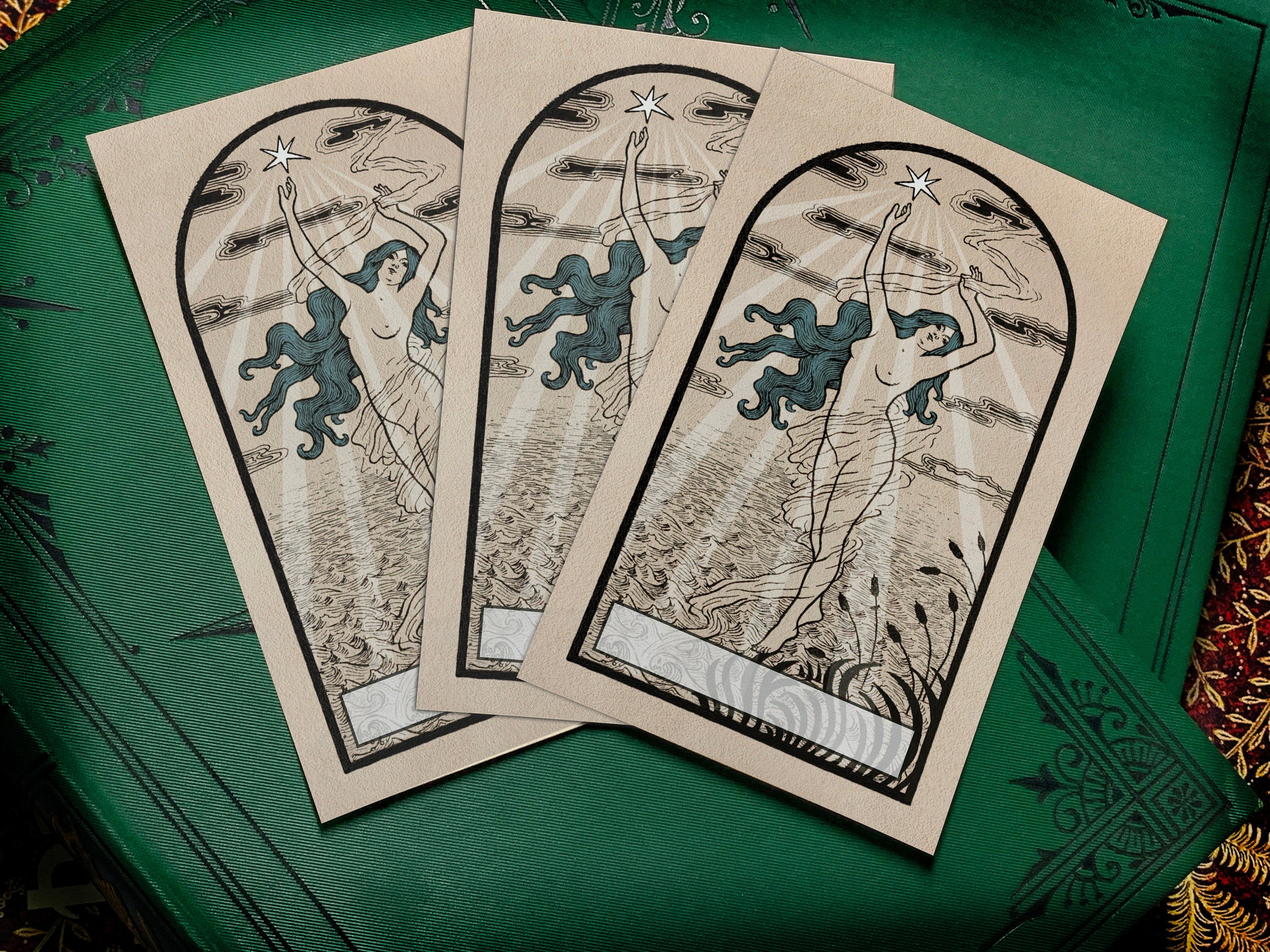 Starshine, Personalized Ex-Libris Bookplates, Crafted on Traditional Gummed Paper, 2.5in x 4in, Set of 30