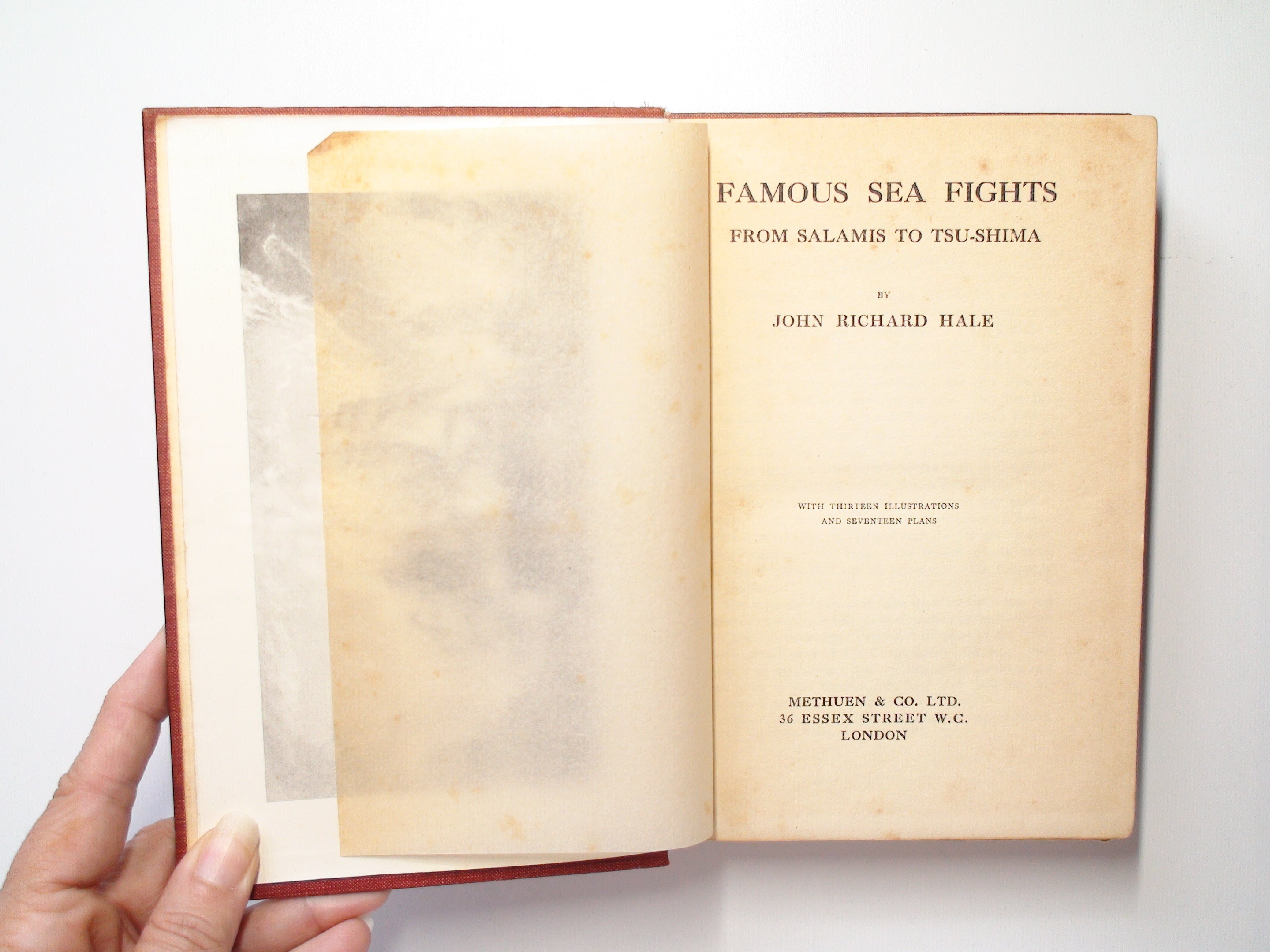 Famous Sea Fights From Salamis to Tsu-Shima, John Richard Hale, Illustrated, 1911