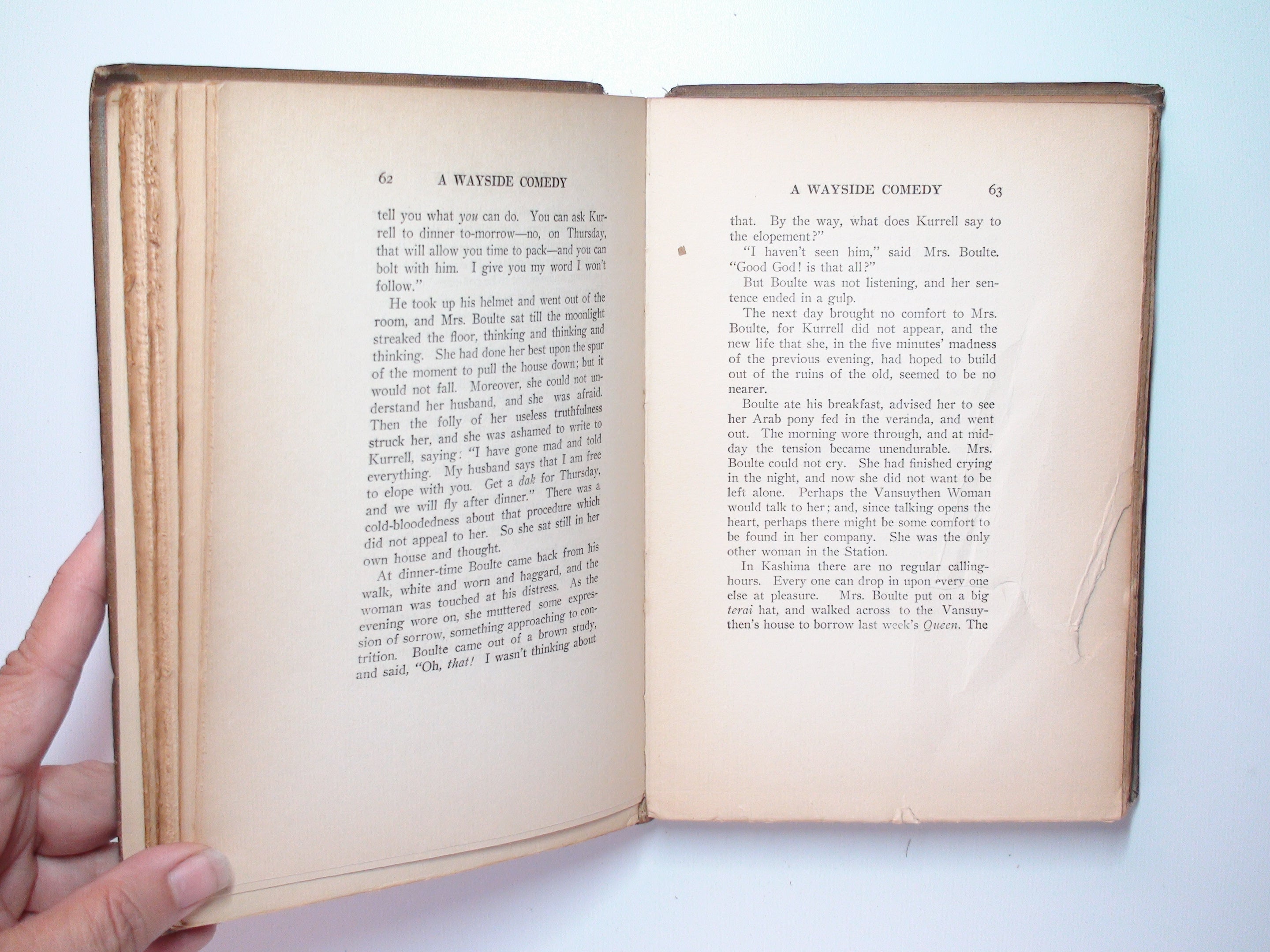 Under the Deodars, Edinburgh de Luxe Edition, Rudyard Kipling, 1909