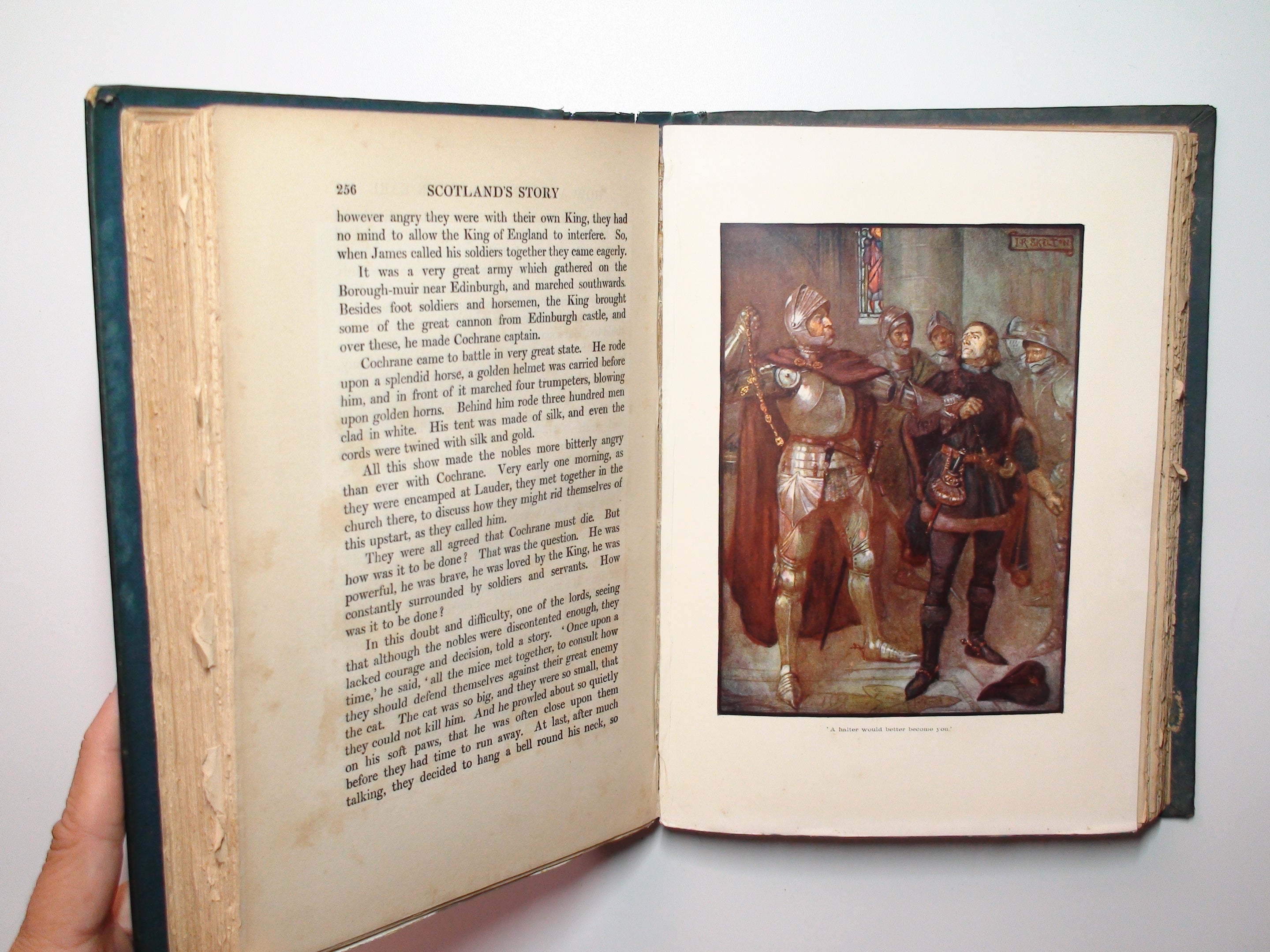 Scotland's Story, by H. E. Marshall, Illustrated in Color and B&W, 1906