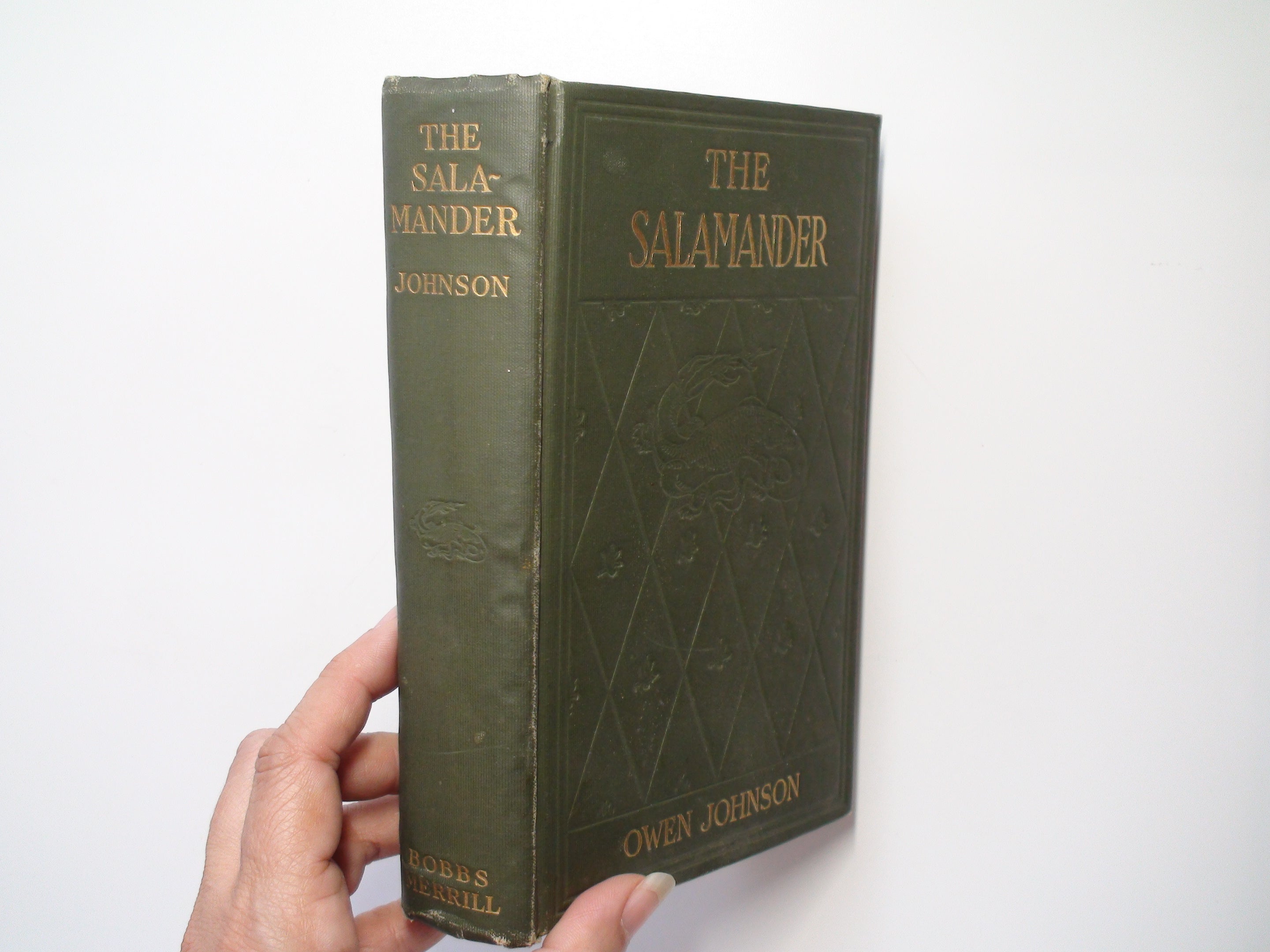 The Salamander, Owen Johnson, Illustrated by Everett Shinn, 1914
