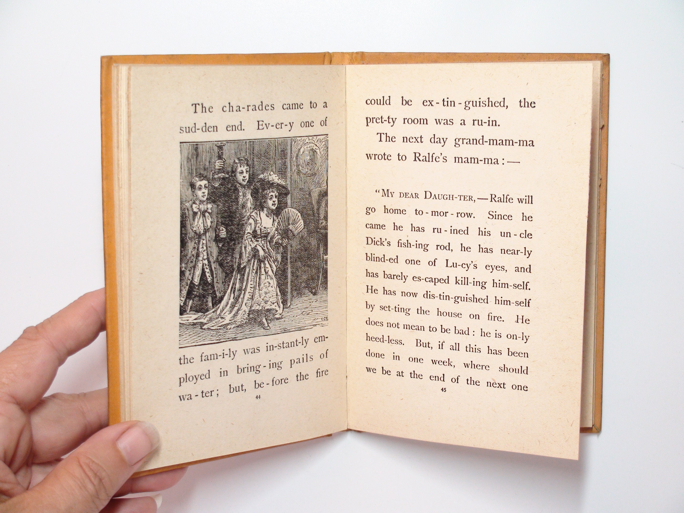 A Week at Grandmamma's, Illustrated, H. L. Kilner and Co., Anthology, 1881