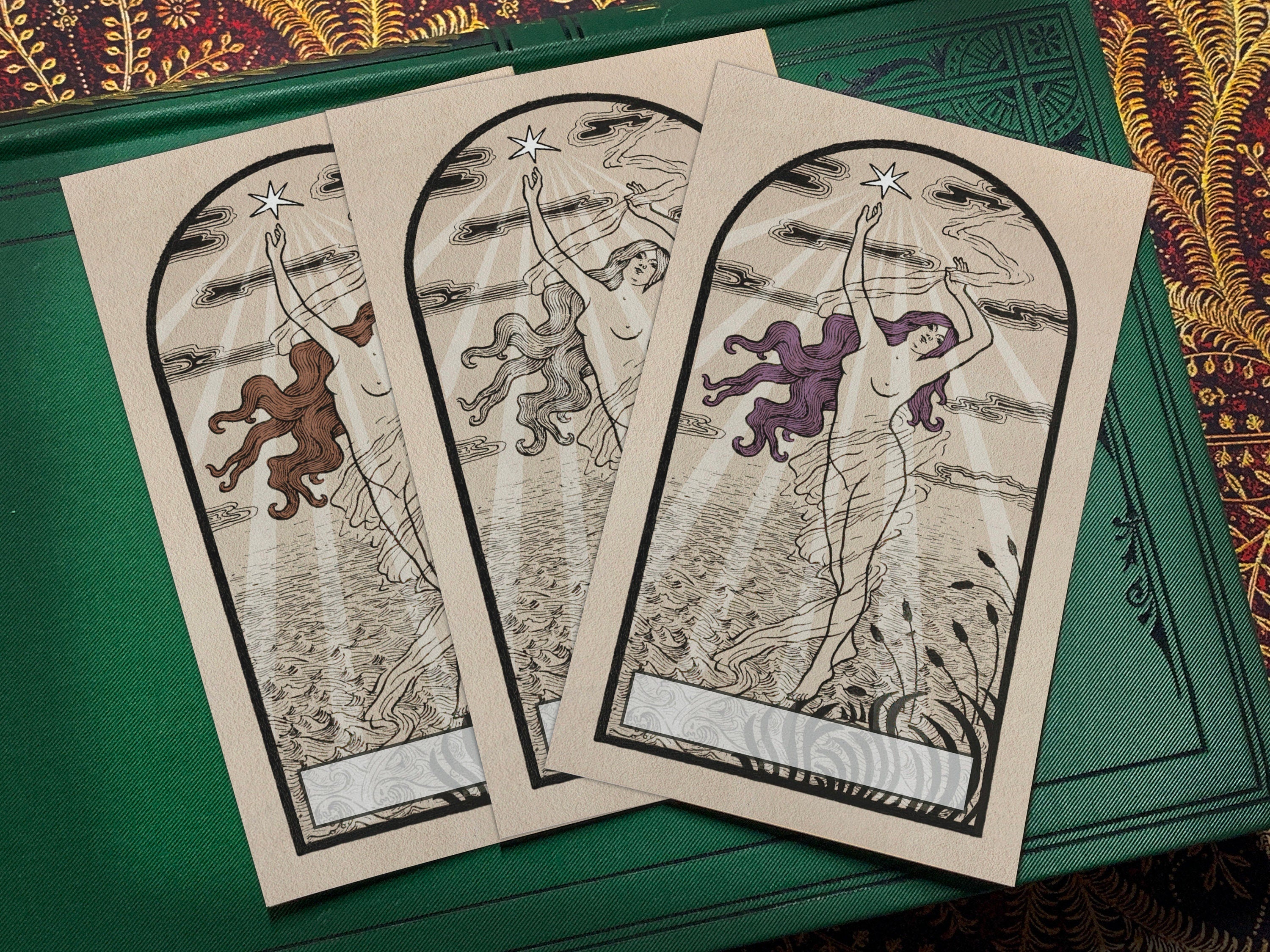 Starshine, Personalized Ex-Libris Bookplates, Crafted on Traditional Gummed Paper, 2.5in x 4in, Set of 30