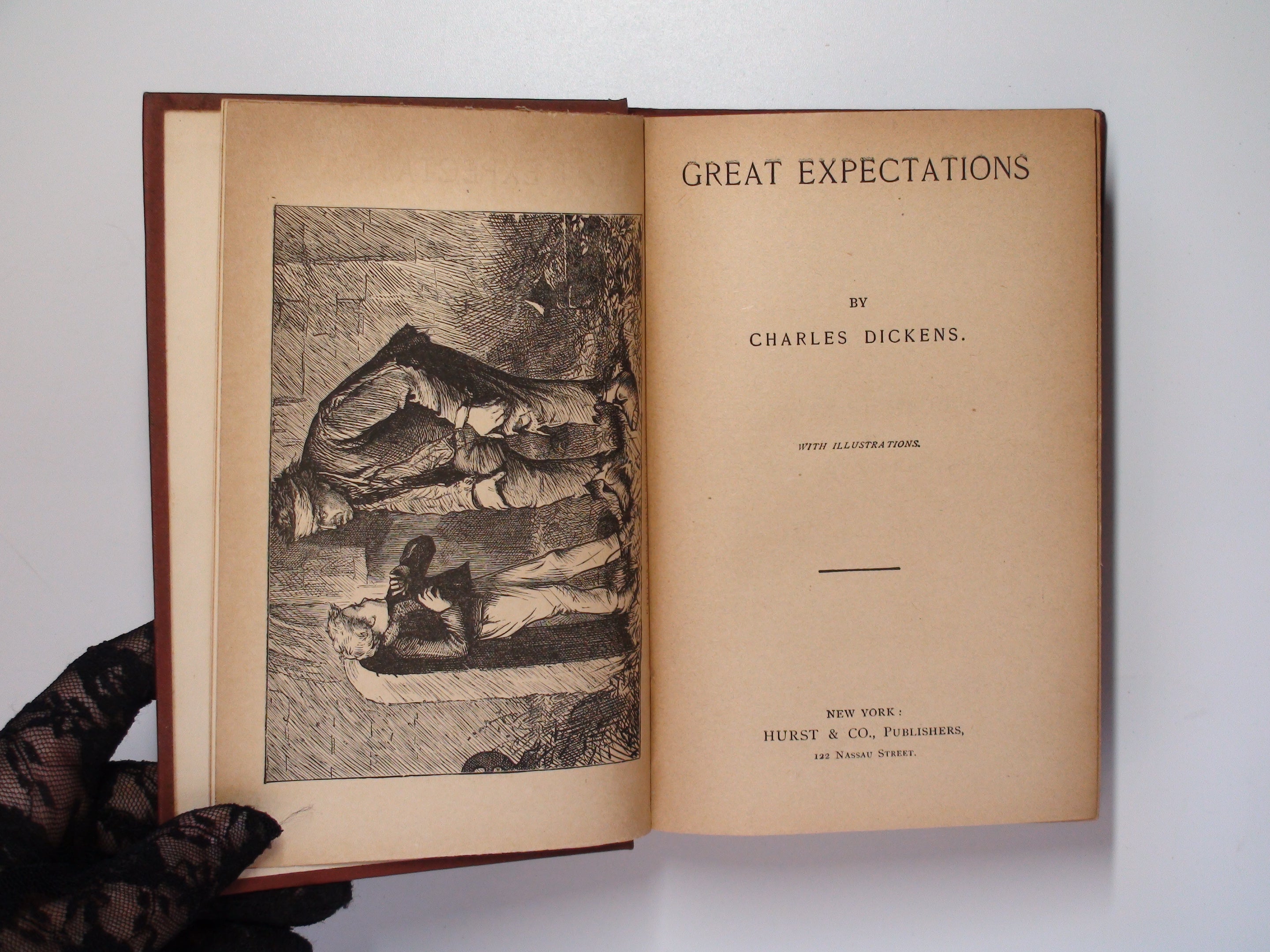 Great Expectations, Uncommercial Traveller, Misc., by Charles Dickens, c1890