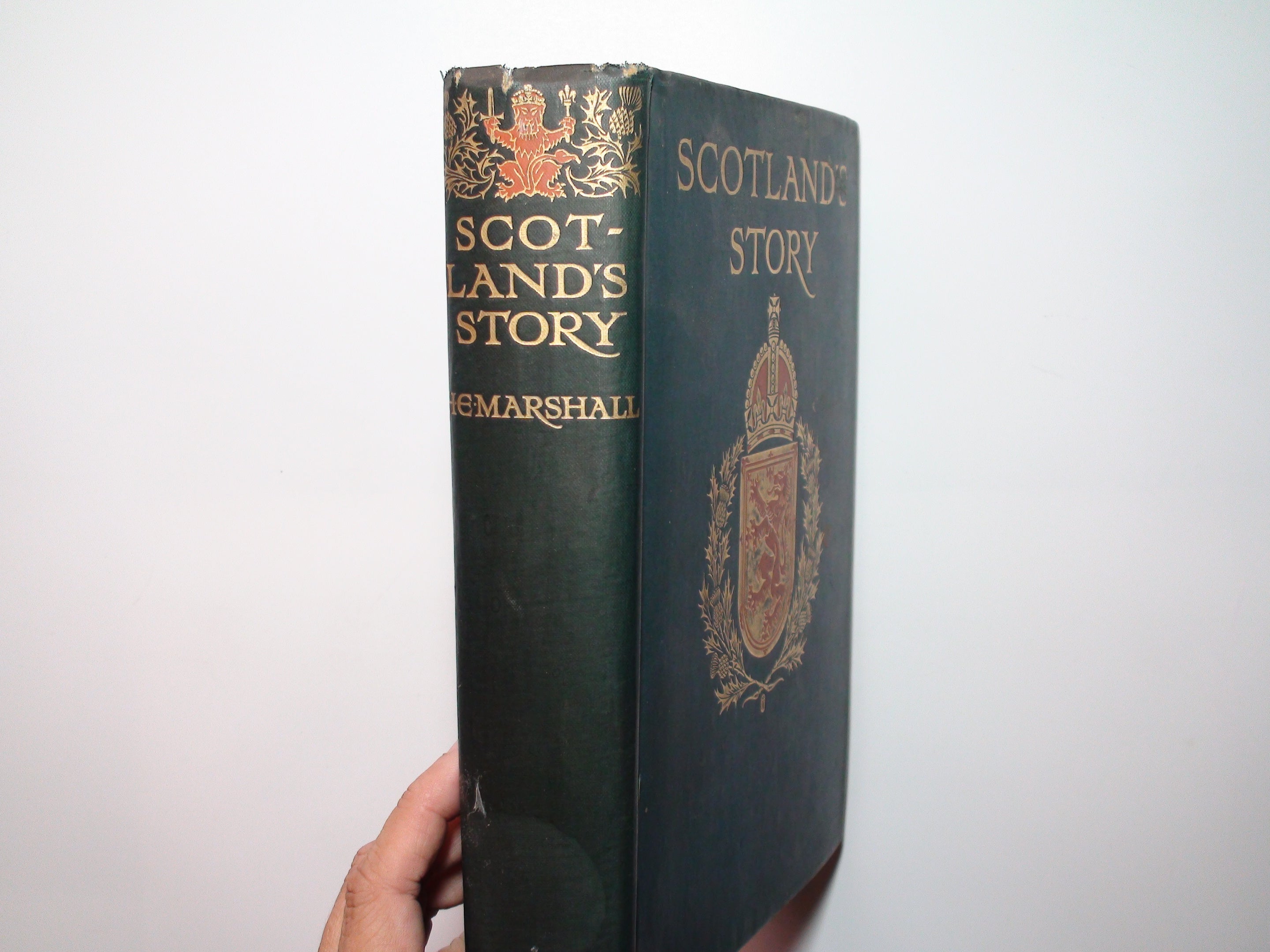 Scotland's Story, by H. E. Marshall, Illustrated in Color and B&W, 1906