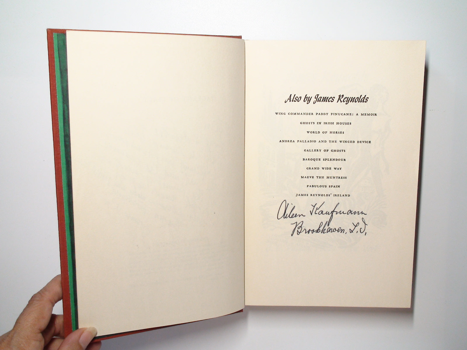 Pageant of Italy, SIGNED BY AUTHOR James Reynolds, Illustrated, 1st Ed, 1954