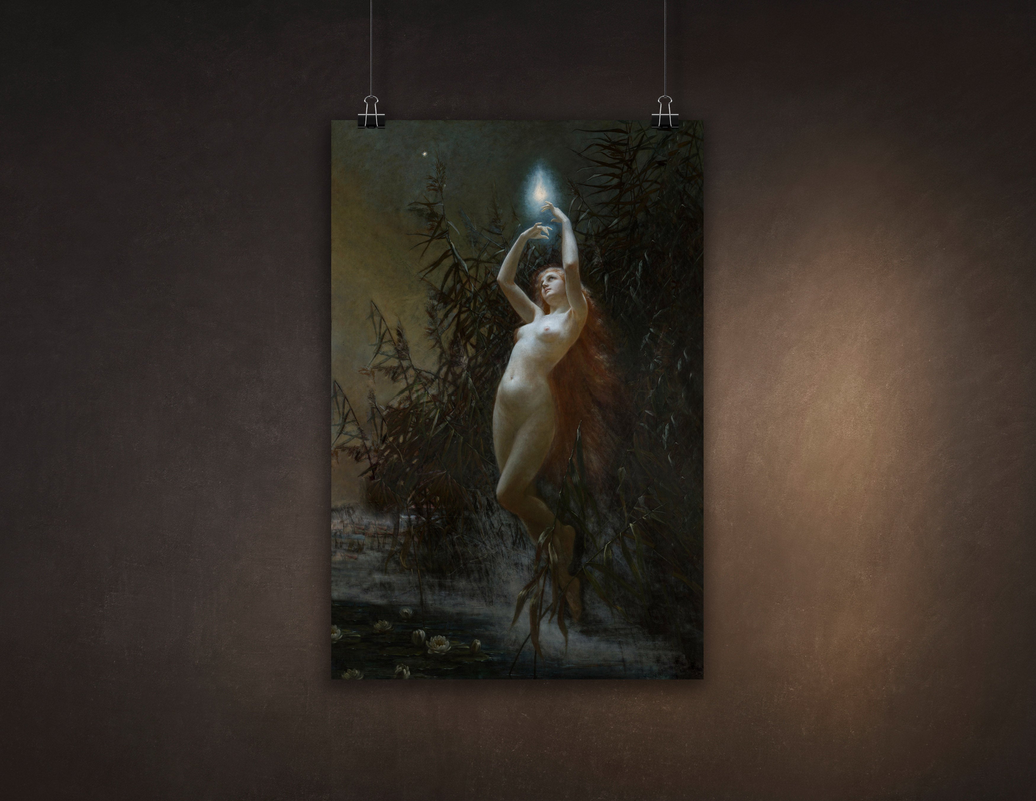 Will o the Wisp by Lev Lerch, Digital Poster/Print, Available in Multiple Sizes