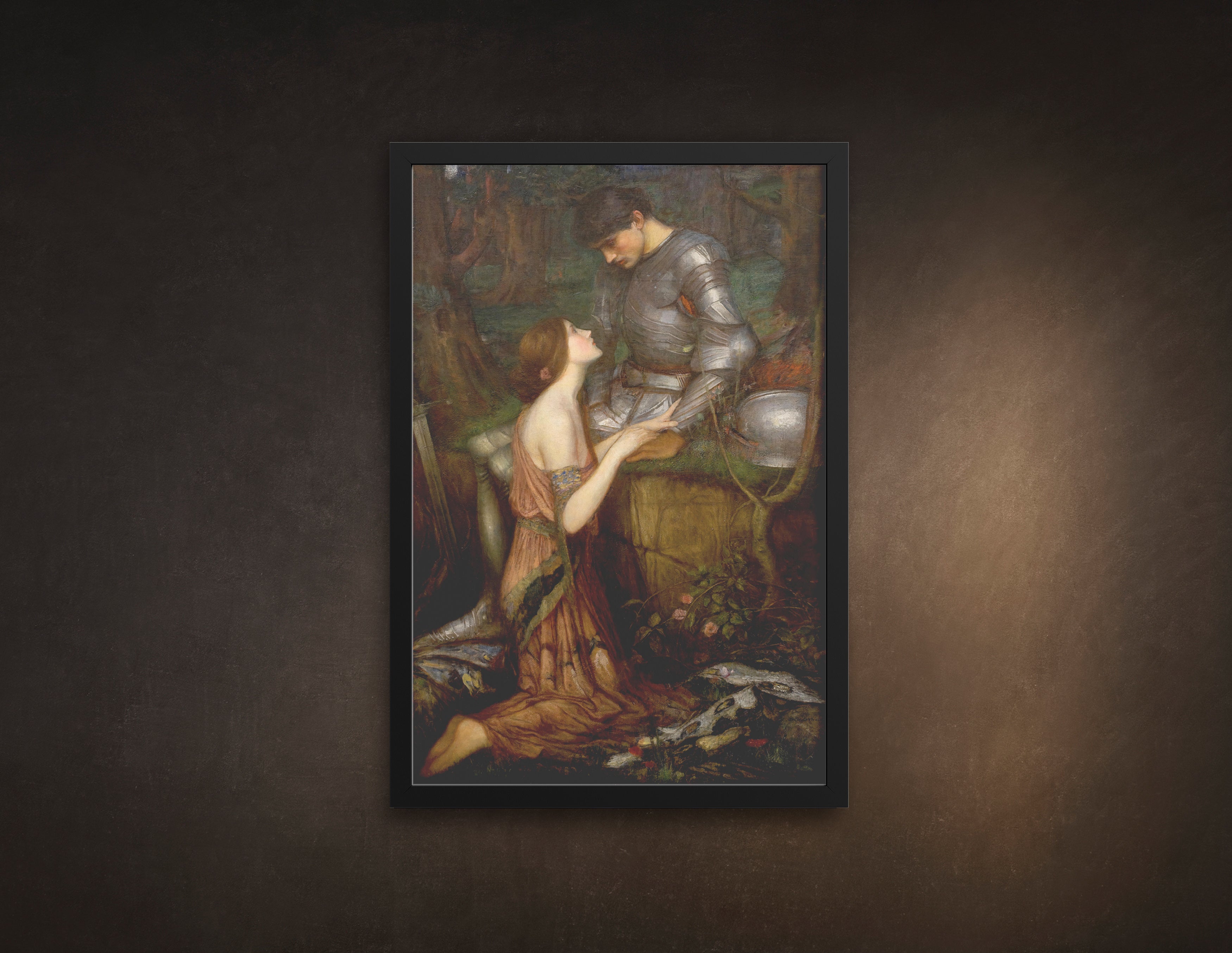 Lamia by John Waterhouse, Framed Art, Available in Multiple Sizes