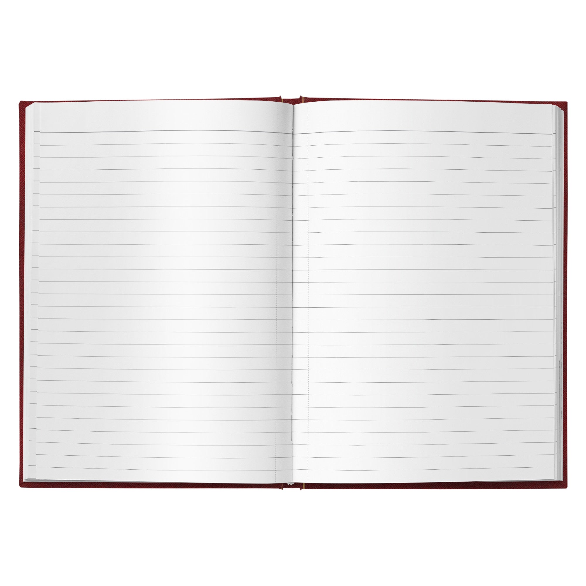 Imperial Scarlet Regency-Inspired Hardcover Lined Journal With 150 Perforated Pages