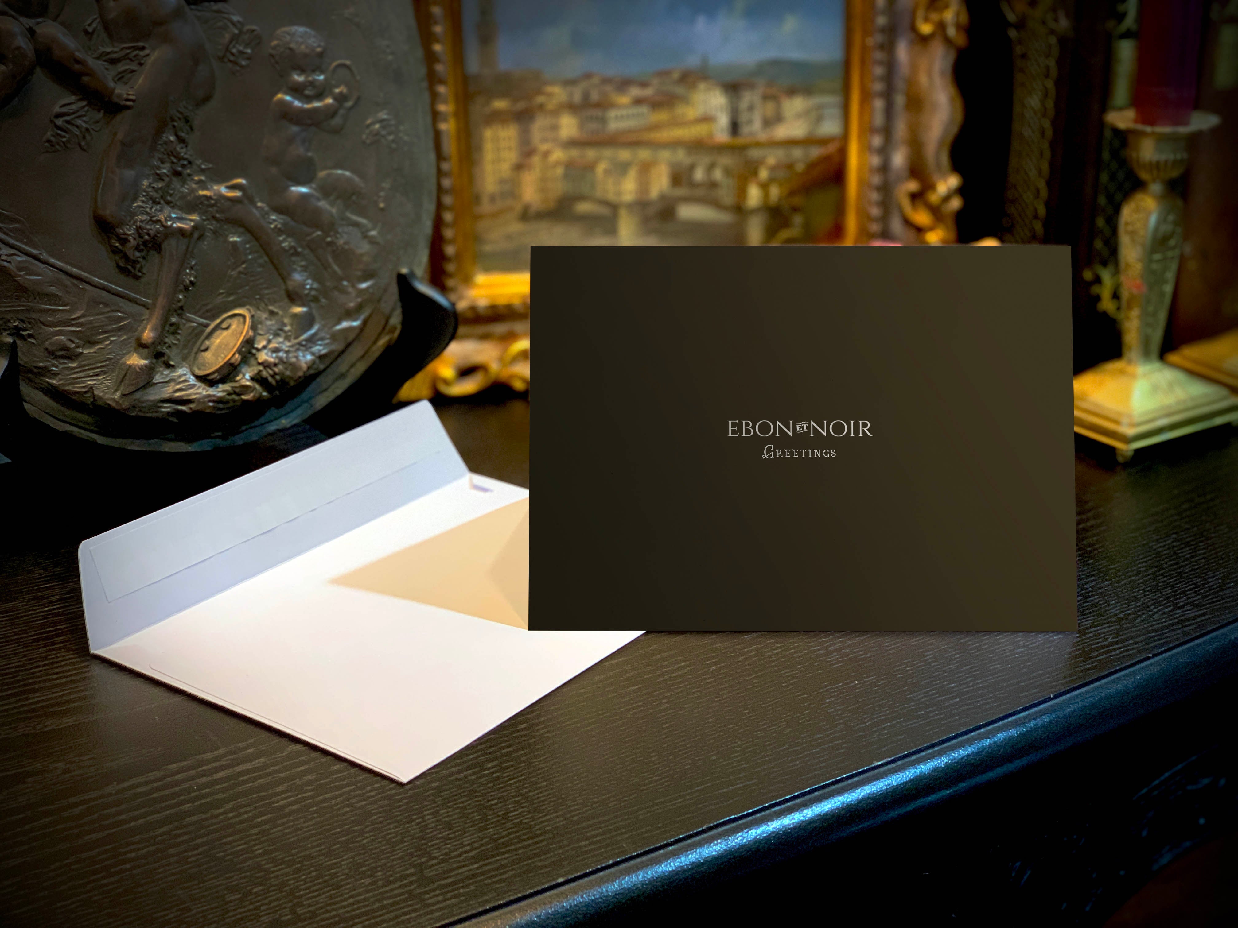 Vertige by Denis Etcheverry, Romantic Everyday Greeting Cards with White Envelopes, Perfect for Valentines, 5in x 7in