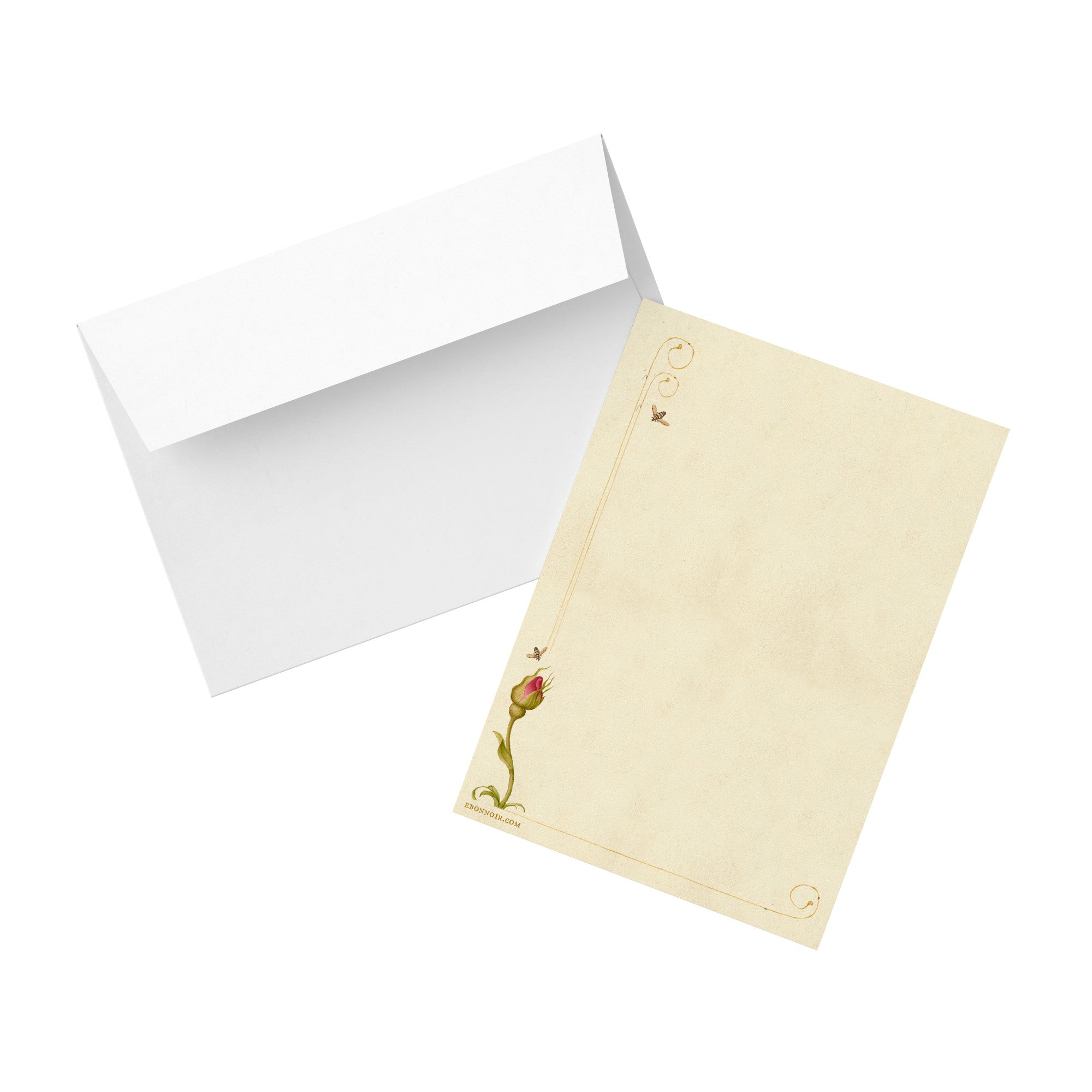 Model Book of Calligraphy, Fly, Caterpillar, Pear, and Centipede, 5in ...