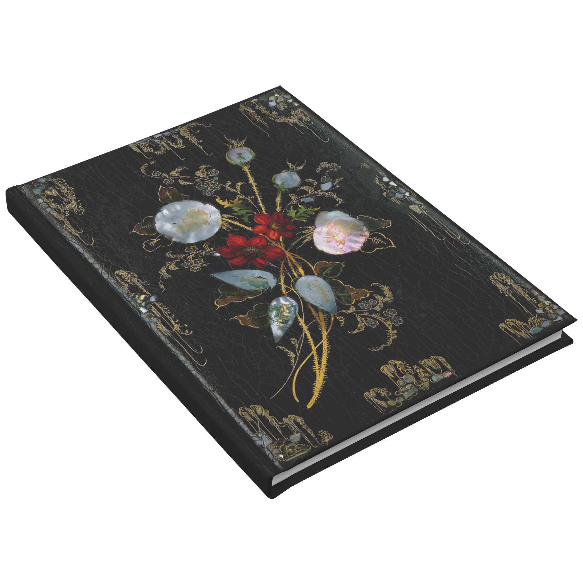 Mother of Pearl, Hardcover Lined Journal With 150 Perforated Pages