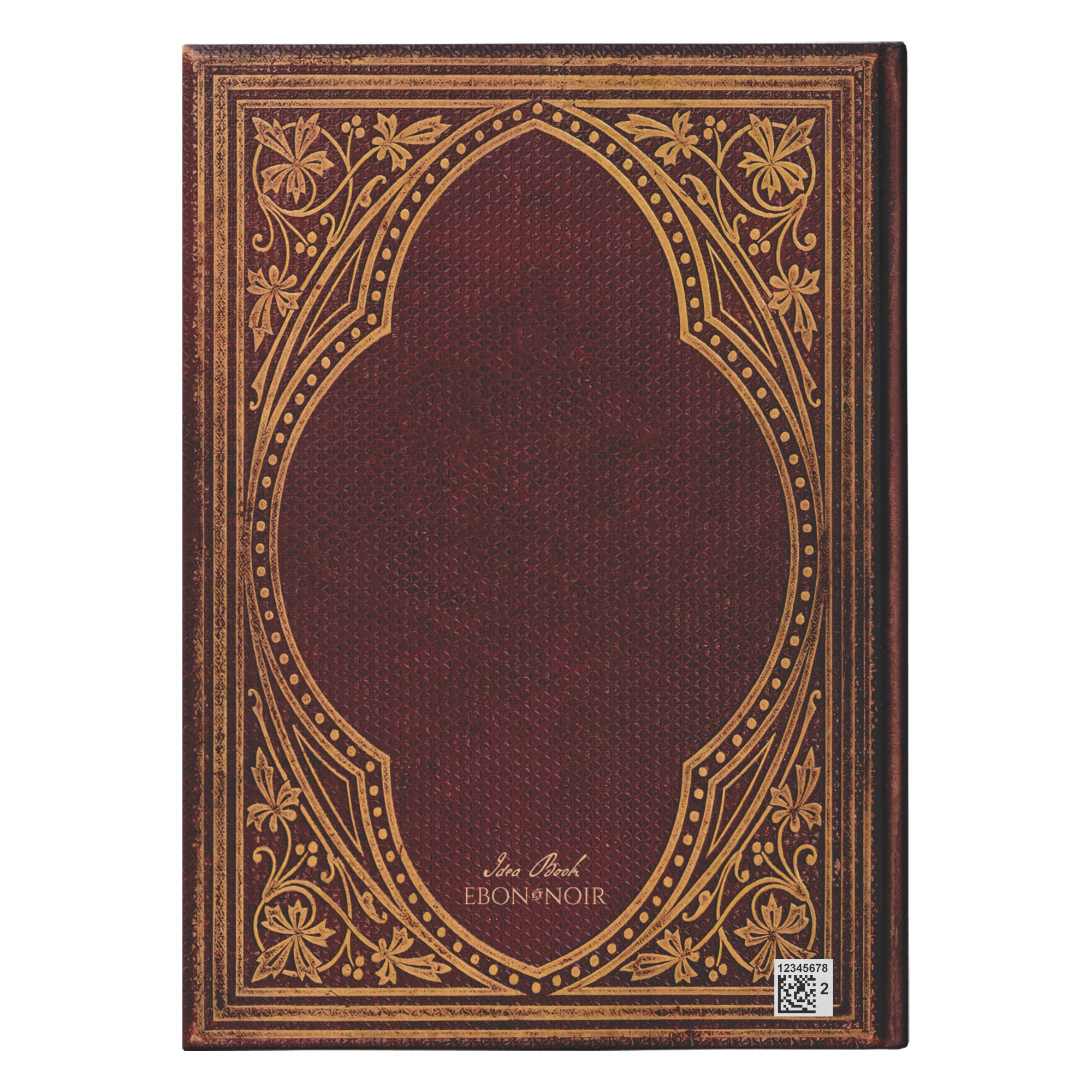 Regency Crimson, Hardcover Lined Journal With 150 Perforated Pages