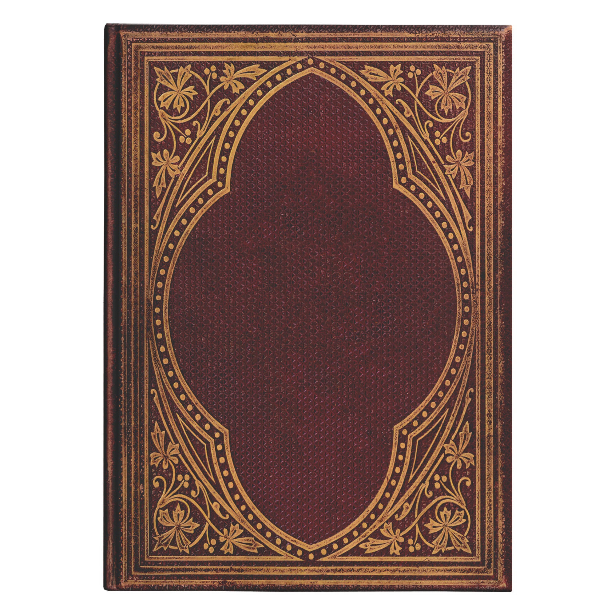 Regency Crimson, Hardcover Lined Journal With 150 Perforated Pages