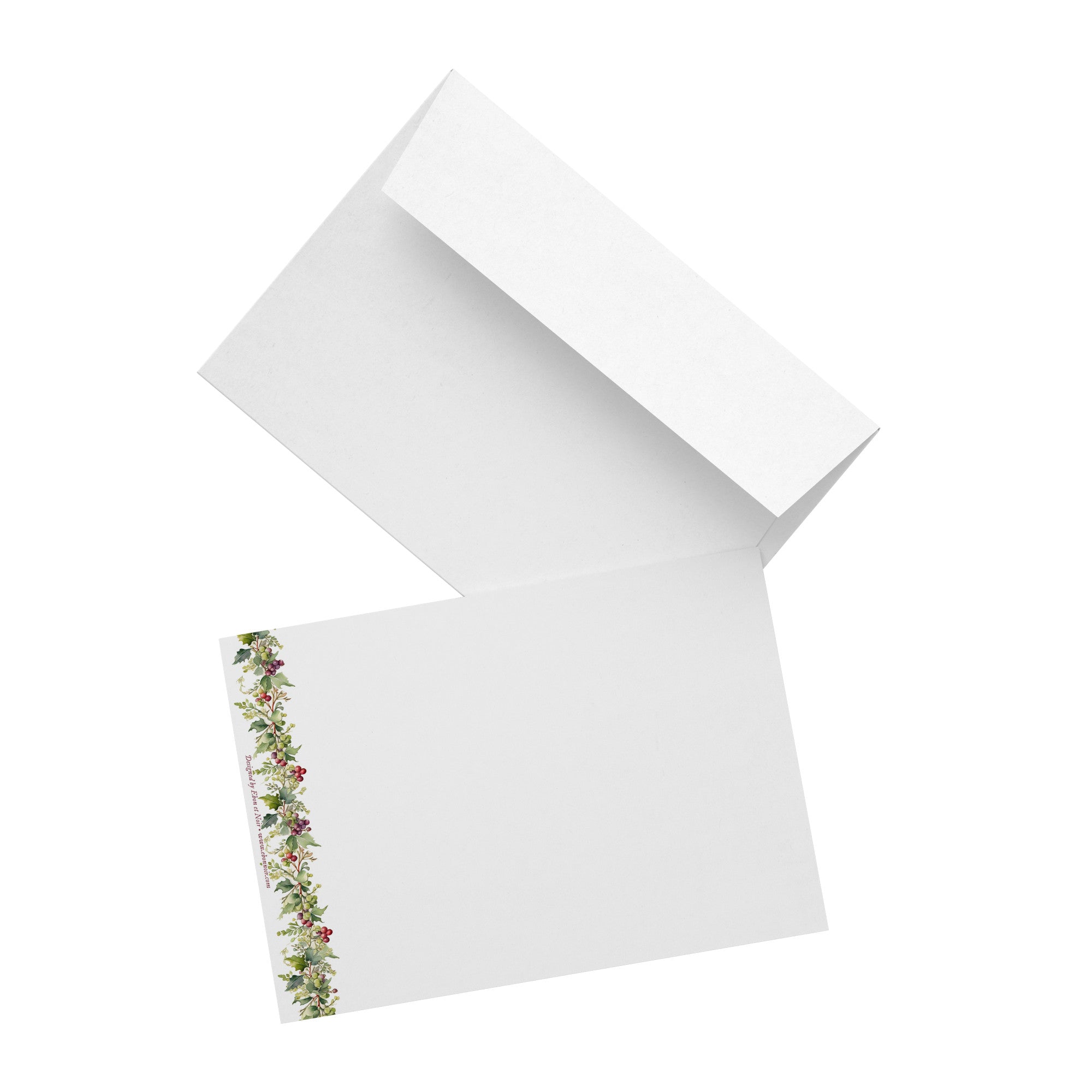 Saturnalia Revelers (Happy Saturnalia), Set of 5in x 7in Flat Pagan Holiday Cards White Envelopes