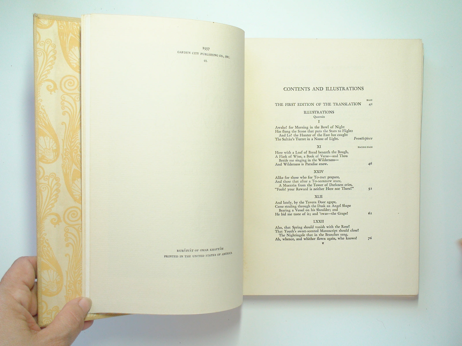 Rubaiyat of Omar Khayyam, Illustrated by Edmund Dulac, In Slipcase, 1937