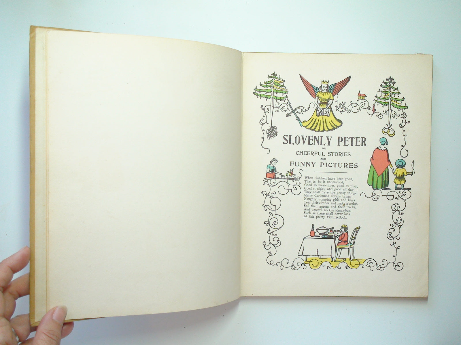 Slovenly Peter, Illustrated in Color, 1st Special Ed., John C. WInston, c1920s