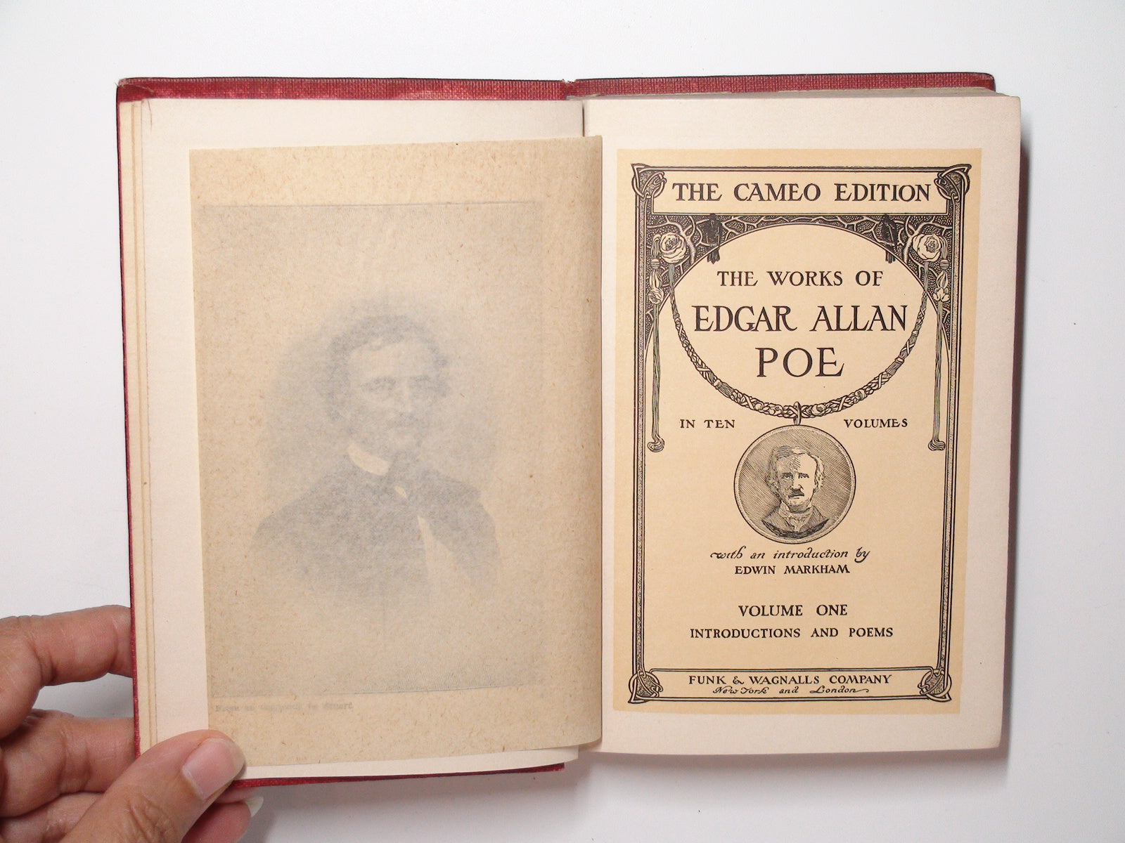 The Cameo Edition of the Works of Edgar Allan Poe, Vol 1-3, 9, 10, 1904