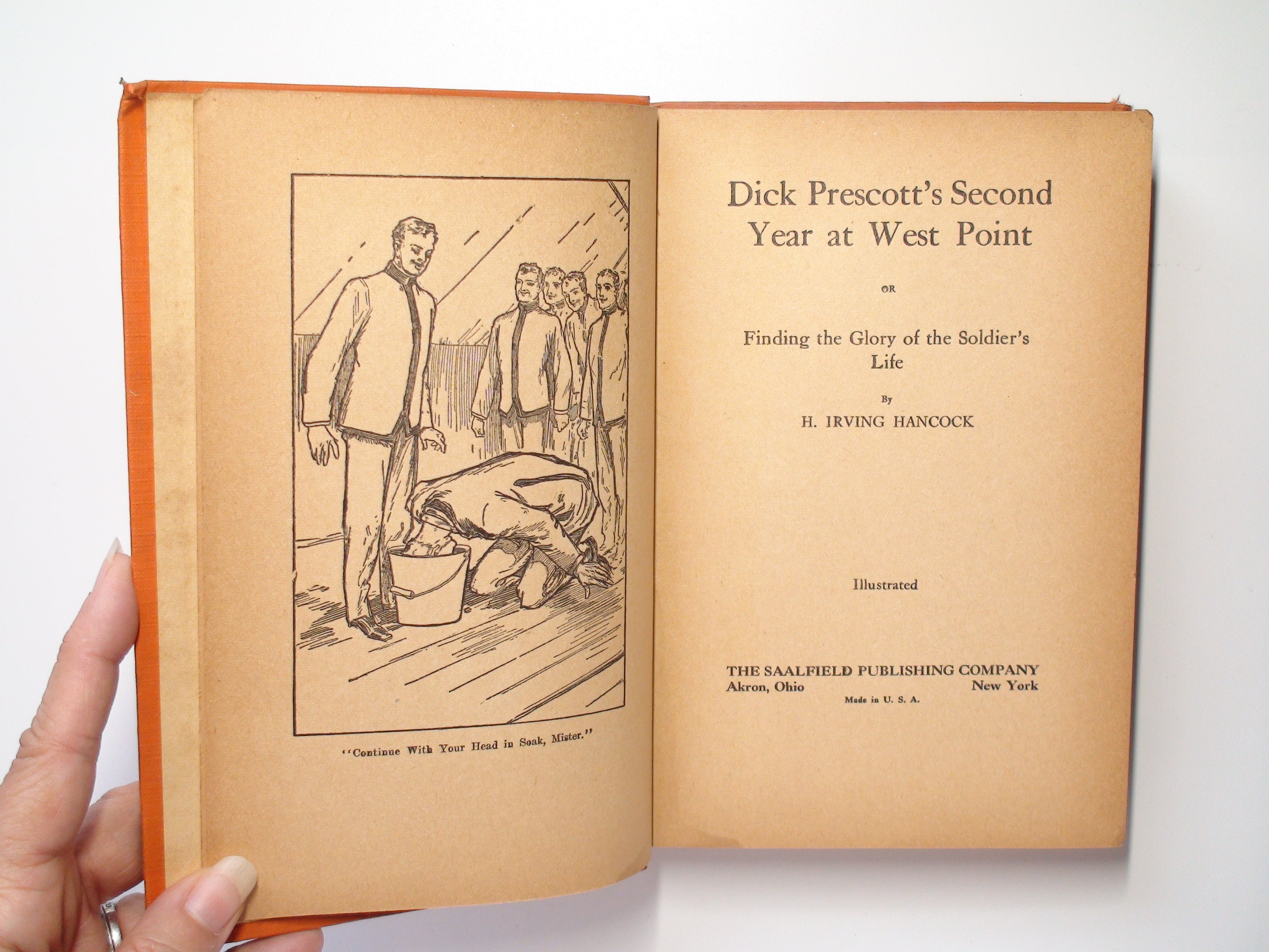 Dick Prescott's Second Year at West Point, H. Irving Hancock, 1st Ed, 1911