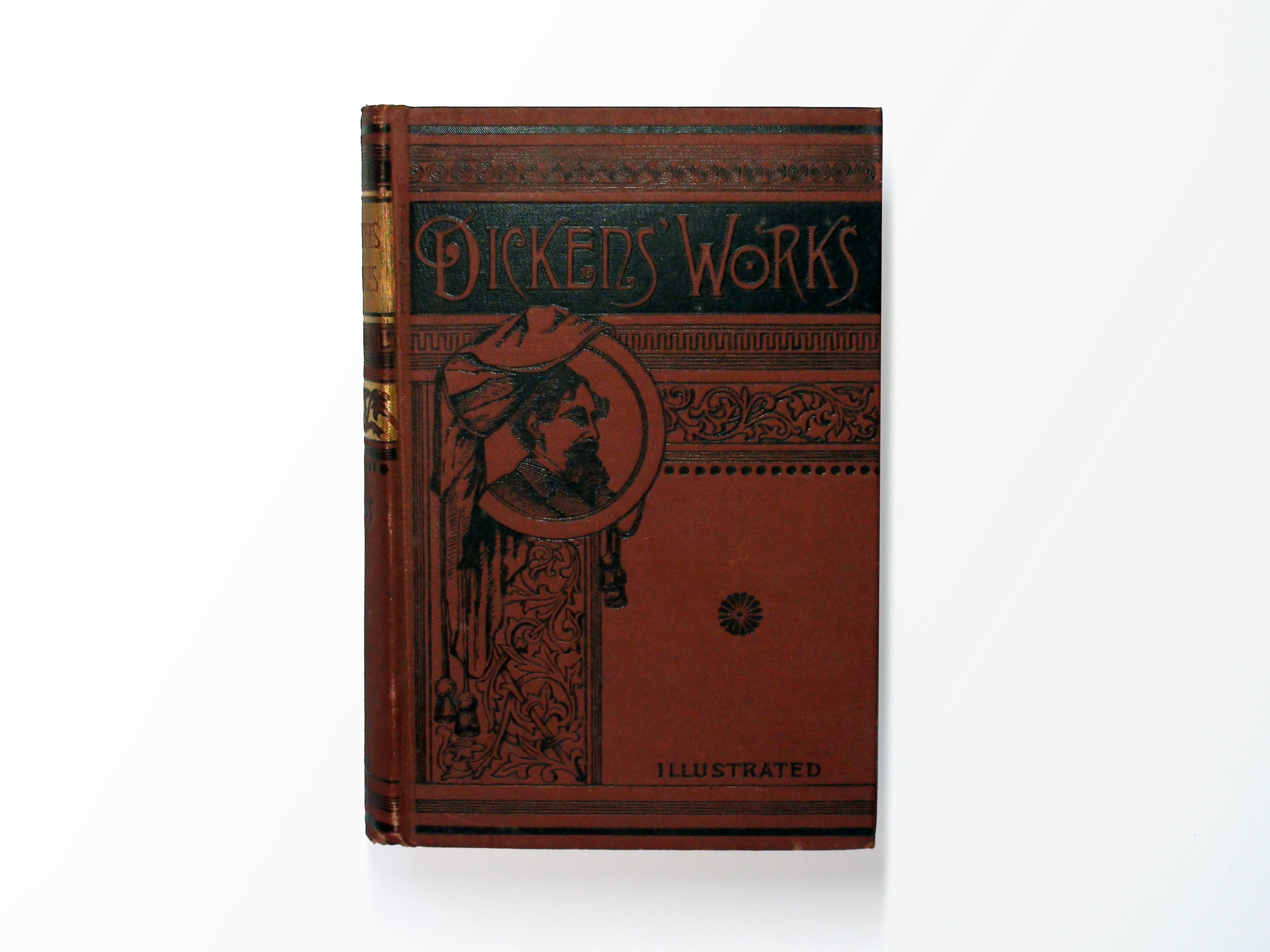 Christmas Books and Reprinted Pieces by Charles Dickens, Includes a Christmas Carol, c1890