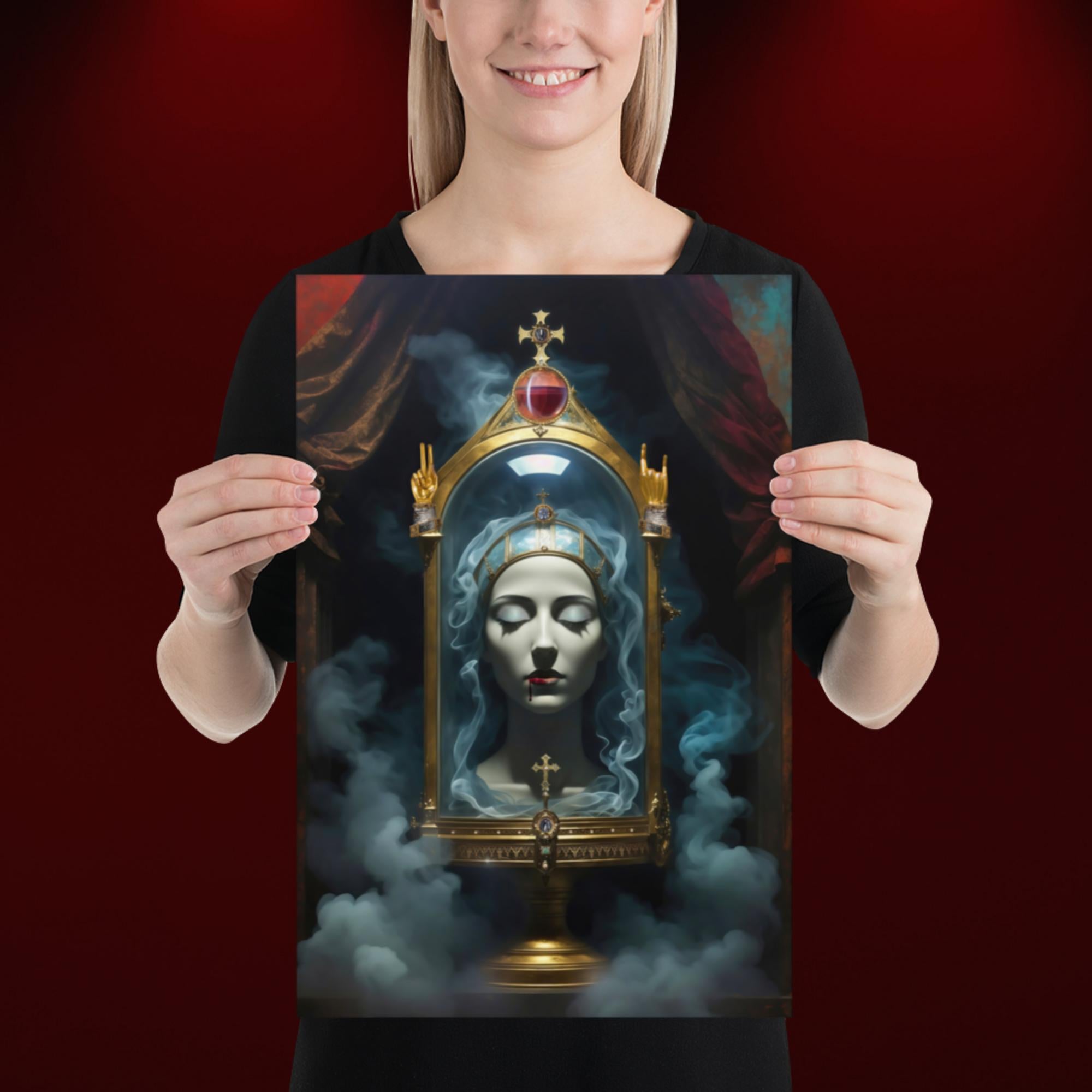 Blood Canticle, Sacred and Profane Reliquary, Gothic Poster/Print, Available in Multiple Sizes