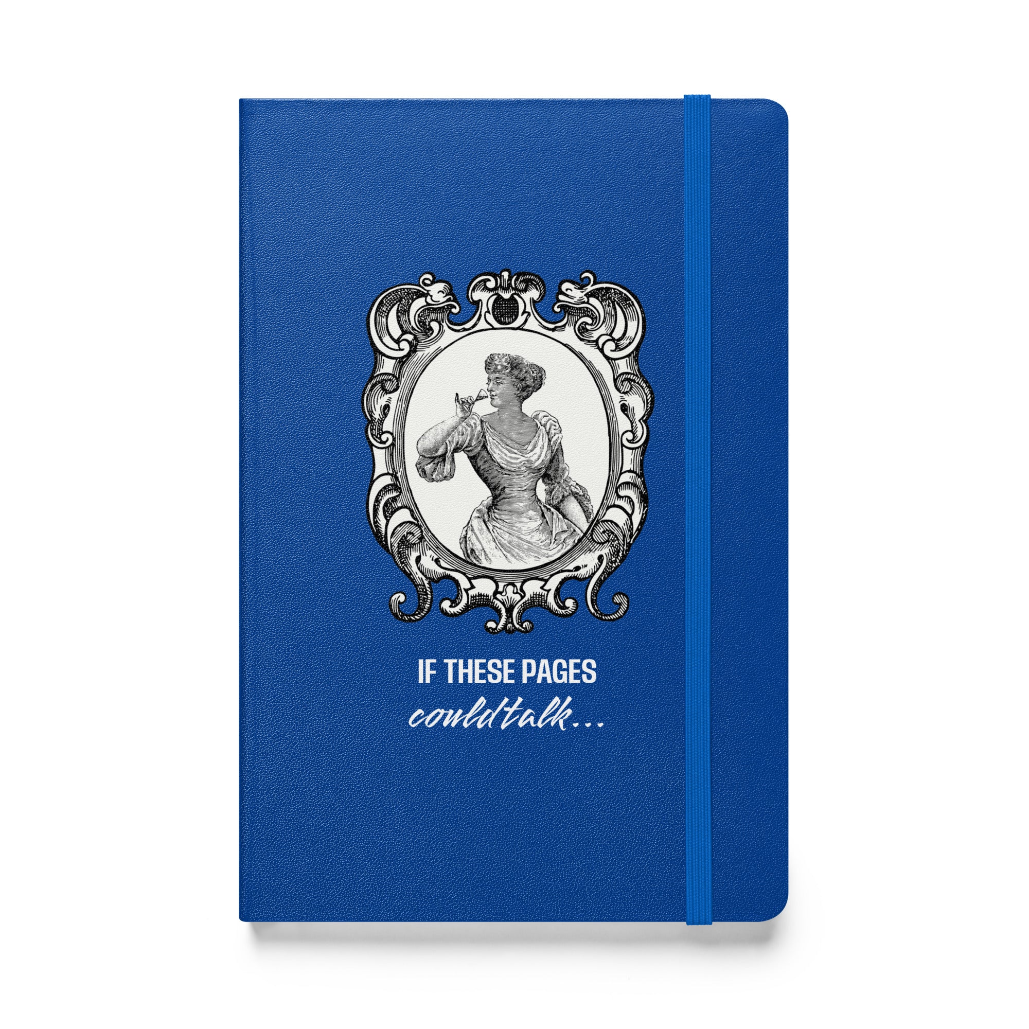 If These Pages Could Talk Victoriana-Inspired Hardcover Notebook/Journal/Idea Book, Lined, Available in Multiple Colors