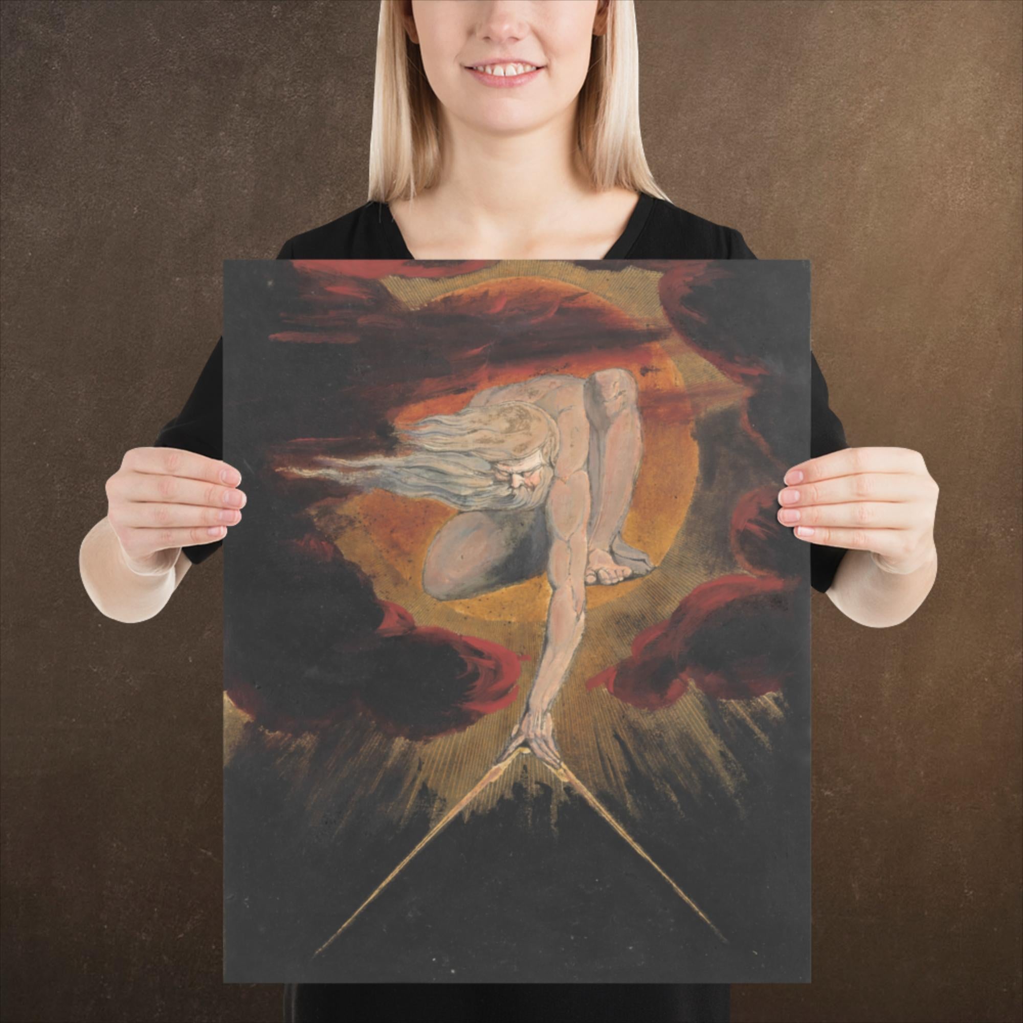 The Prophecy by William Blake, Poster/Digital Art Print, Available in Multiple Sizes