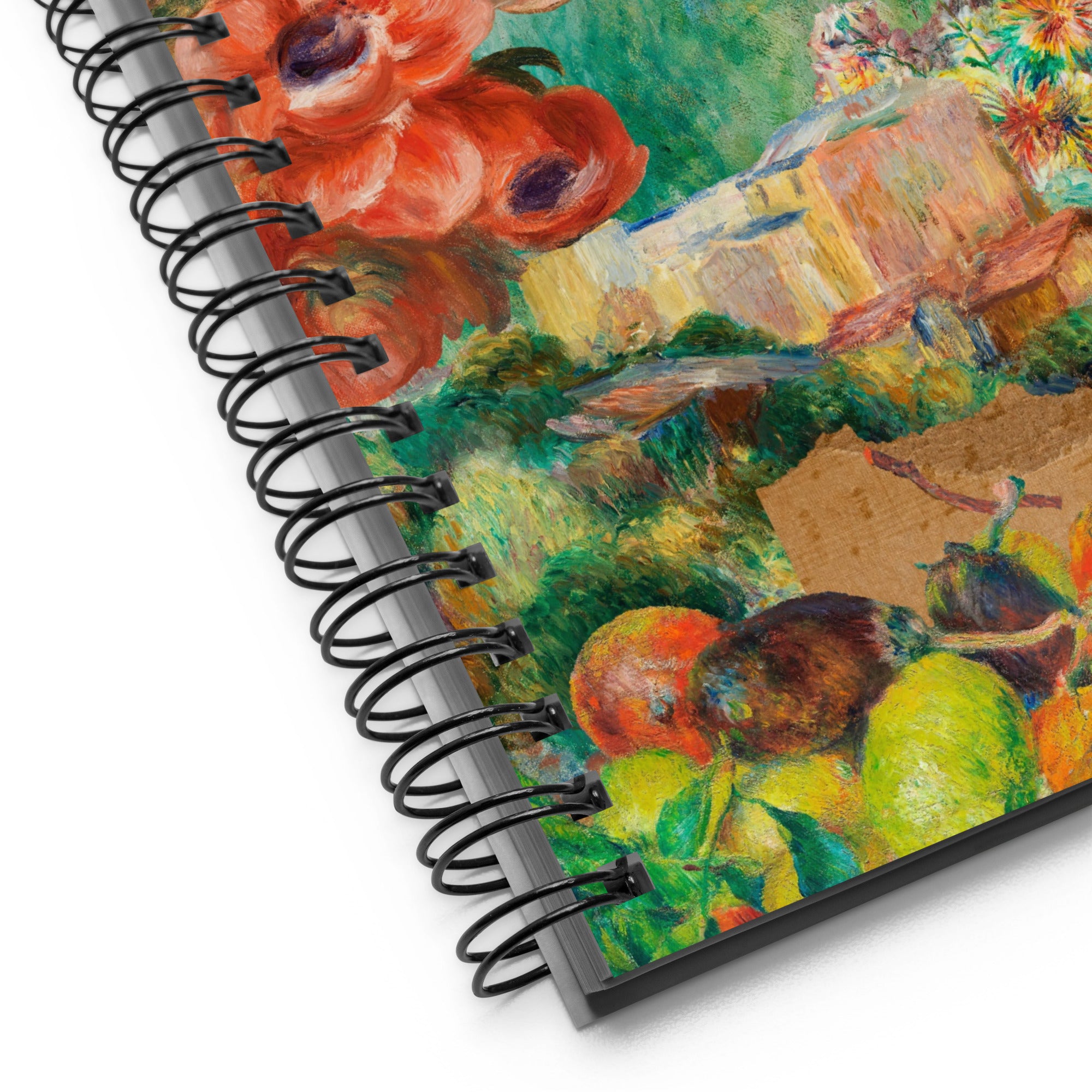 Impressions of Pierre-Auguste Renoir Spiral Notebook, Dot Journal, Perfect for Journaling on the Go