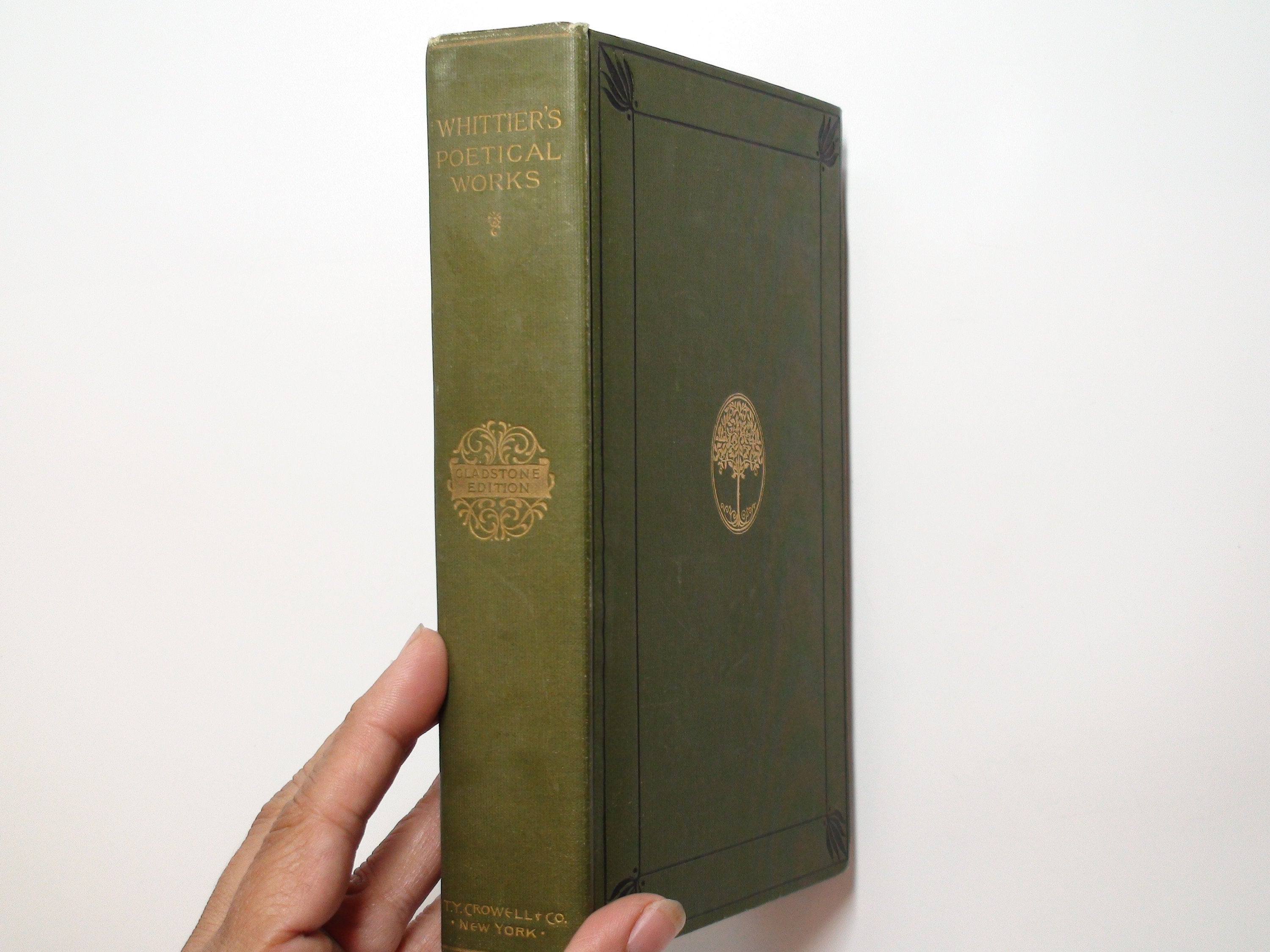 Early Poems of John Greenleaf Whittier, Thomas Y. Crowell, 1893