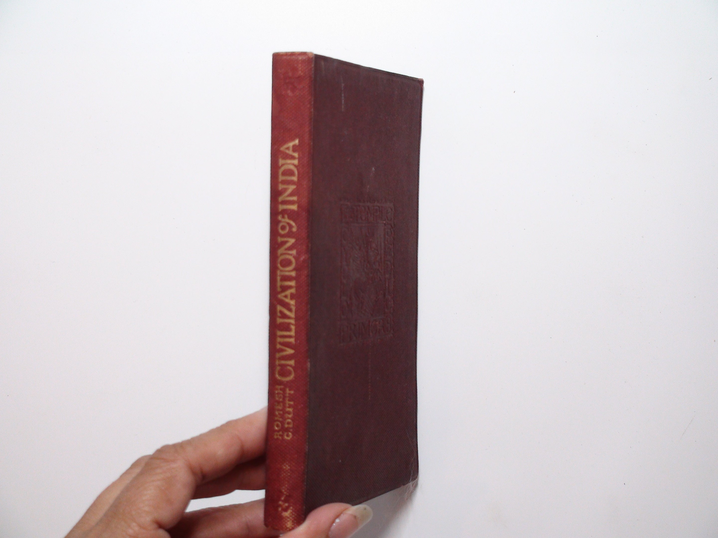 The Civilization of India, by Romesh C. Dutt, Illustrated, 1st Ed, 1900