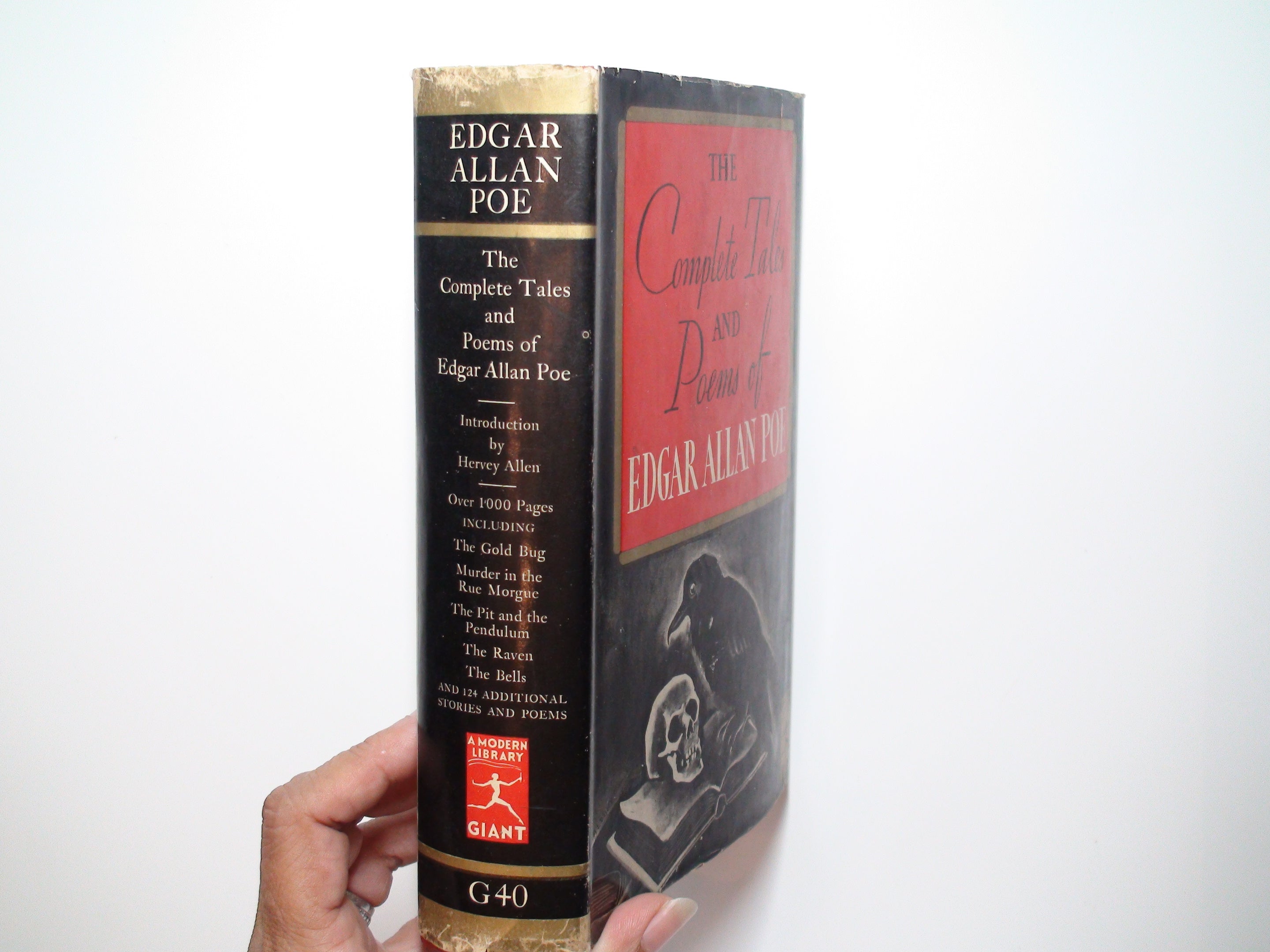 The Complete Tales and Poems of Edgar Allan Poe, Modern Library (GIANT), 1938