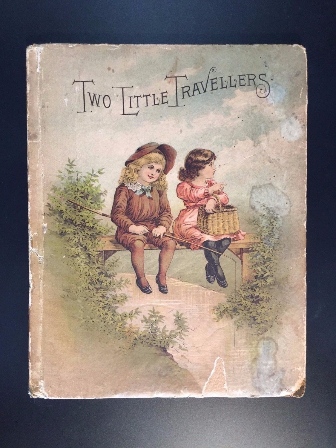 Two Little Travelers, Frances A. Humphrey, Illustrated by George F. Barnes, 1883