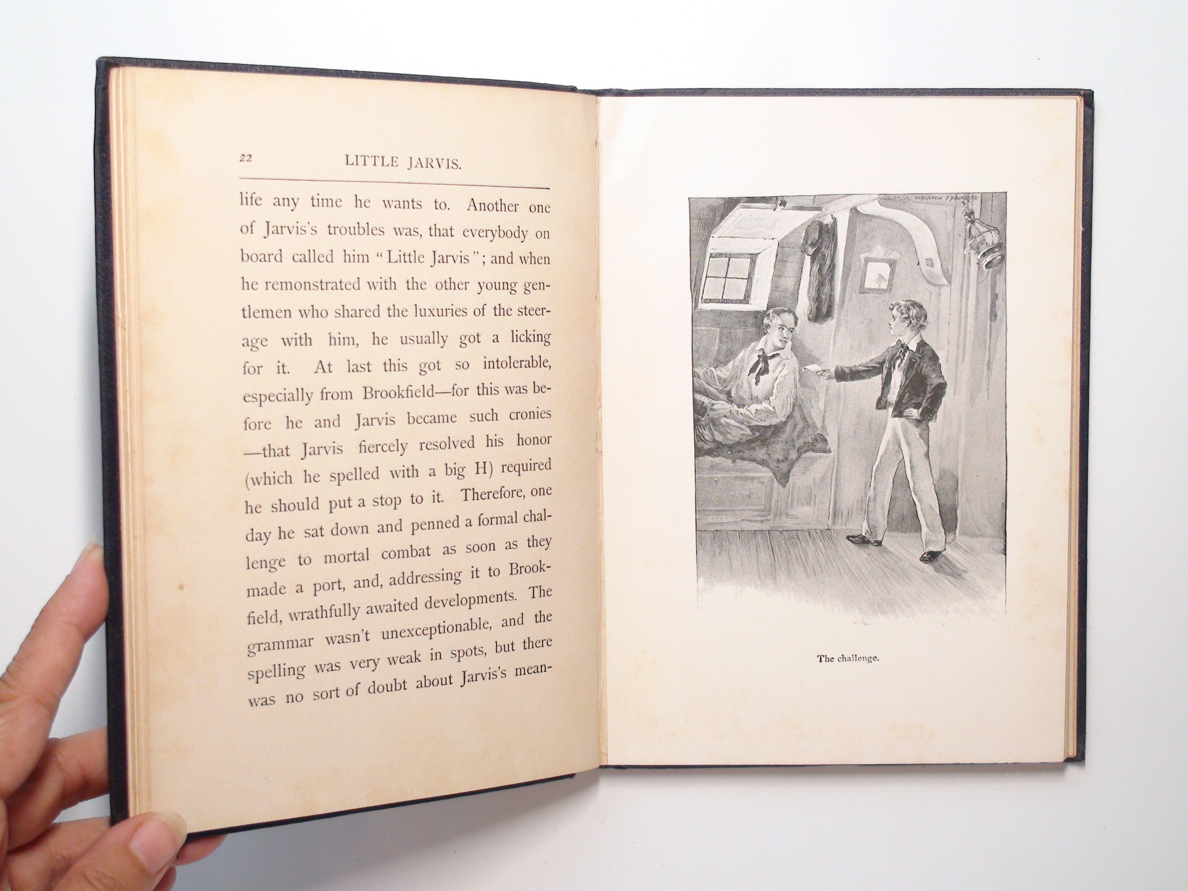 Little Jarvis by Molly Elliot Seawell, Illustrated, 1st Ed, 1919