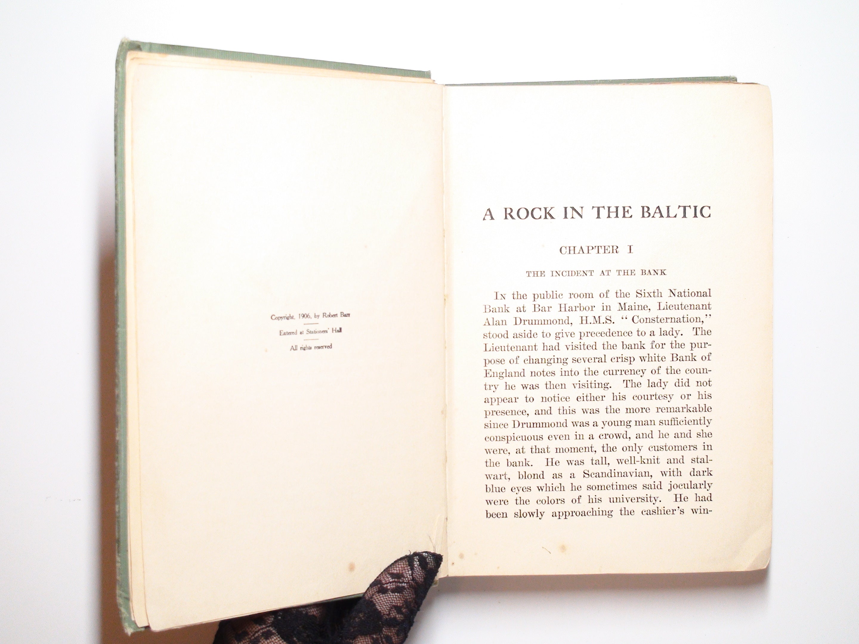 A Rock In the Baltic, by Robert Barr, Vintage Romance, 1906