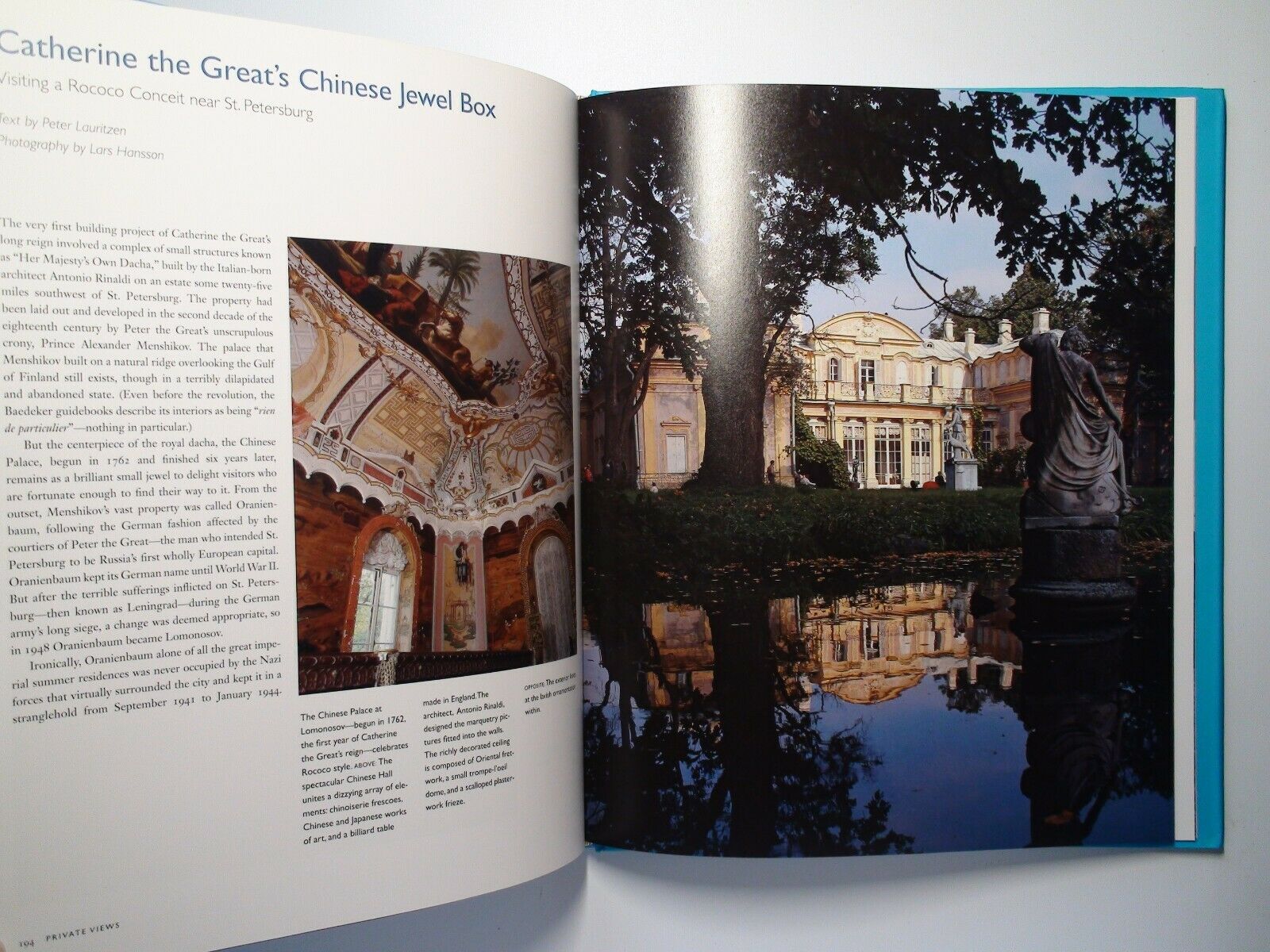 Private Views Inside the World's Greatest Homes, Architectural Digest, 2007