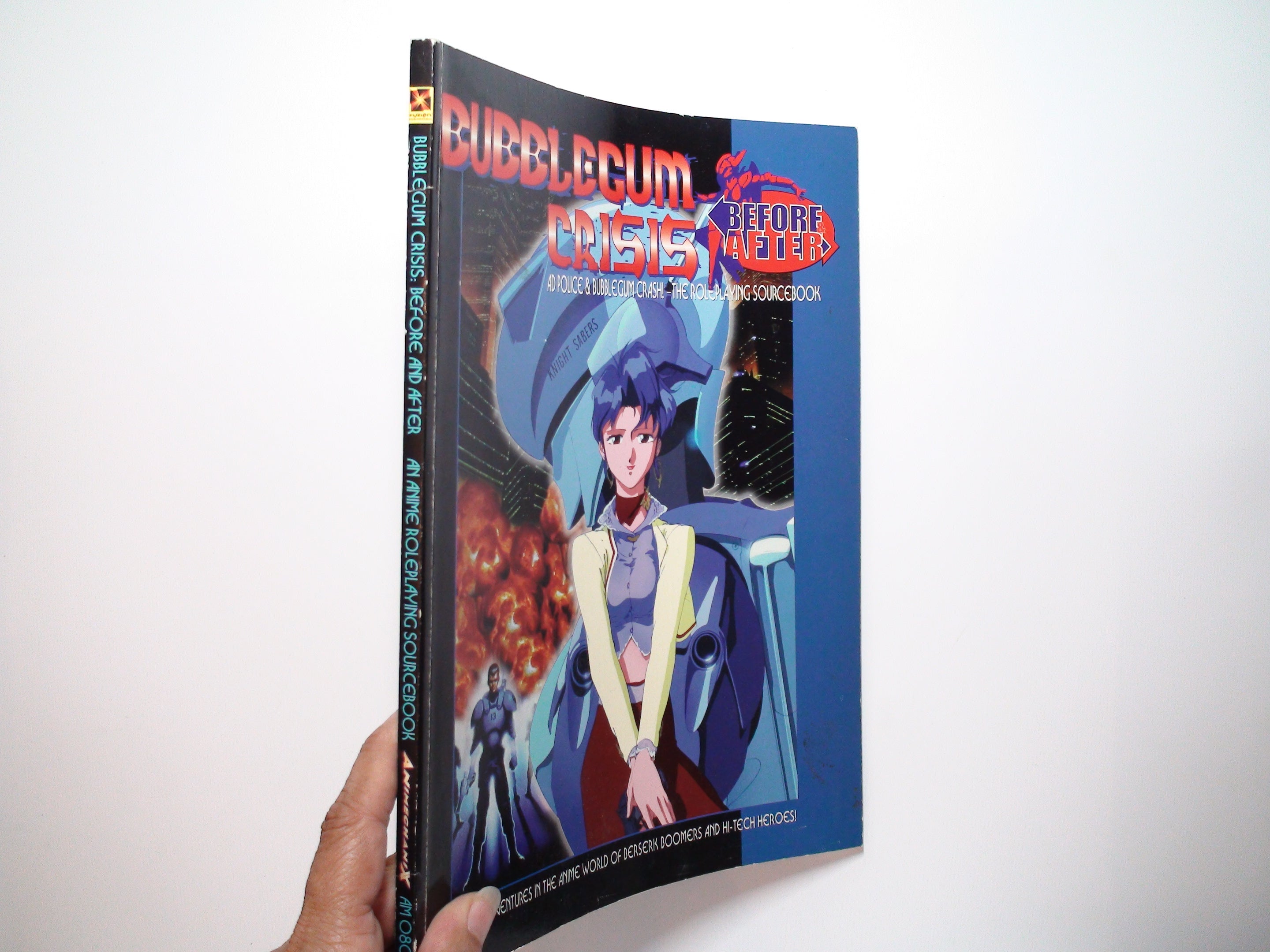 Bubblegum Crisis, Before and After, RPG Sourcebook, 1st Ed, AM08011, 1997
