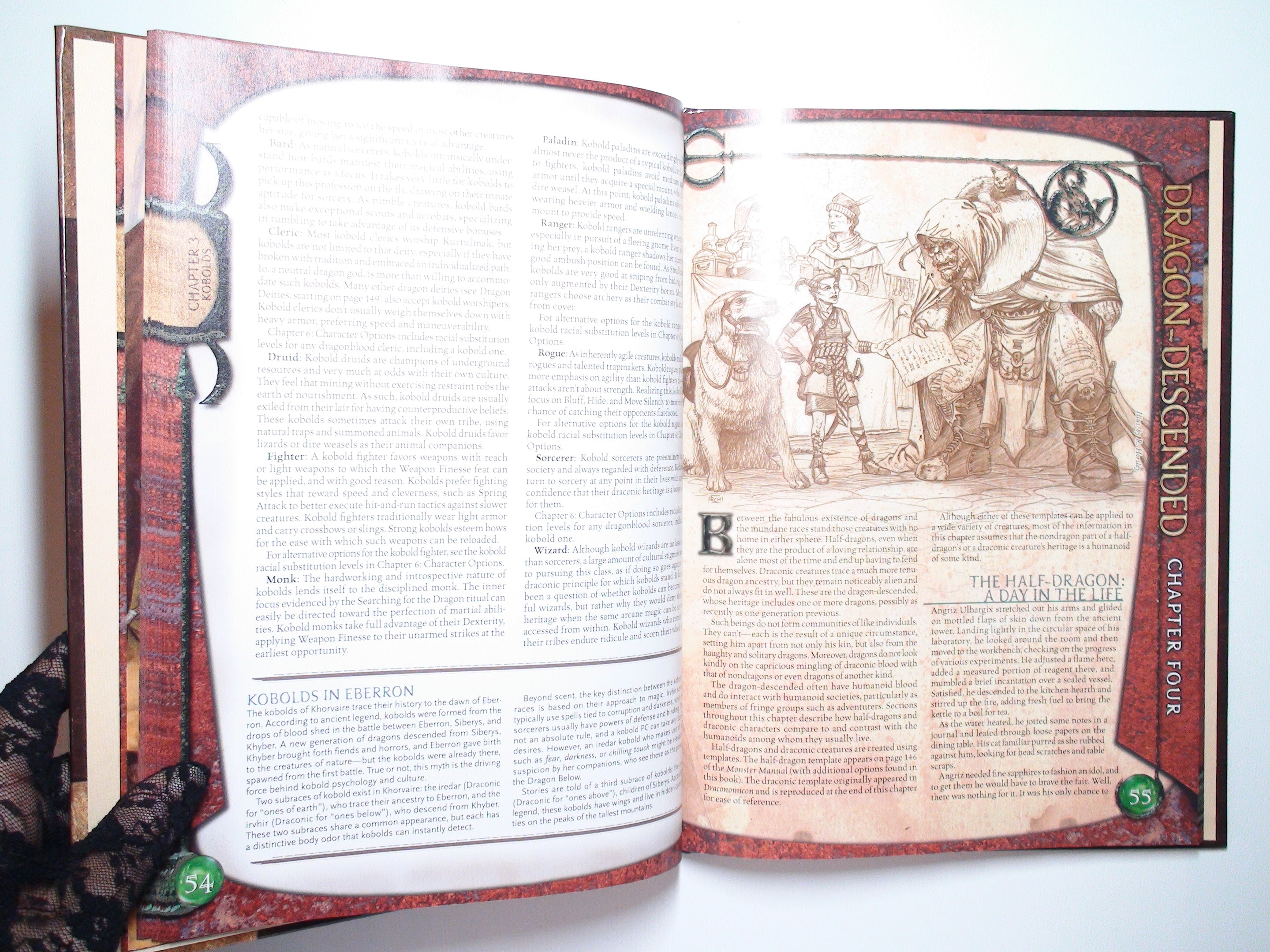 Races of Dragon, Gwendolyn Kestrel, D&D D20 3.5 Ed, 1st Ed, 1st Printing, 2006