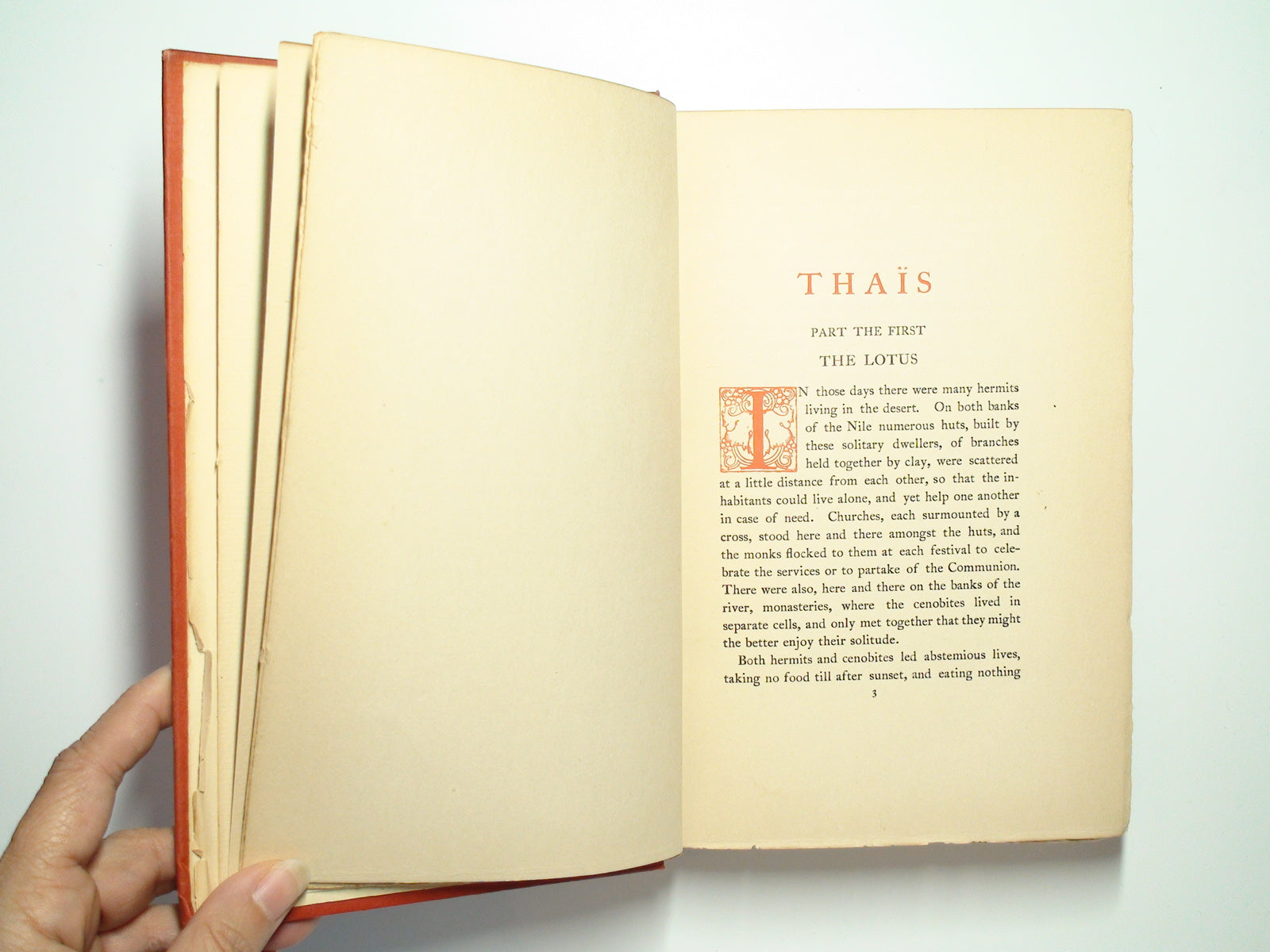Thais by Anatole France, Translated by Robert B. Douglas, 1909