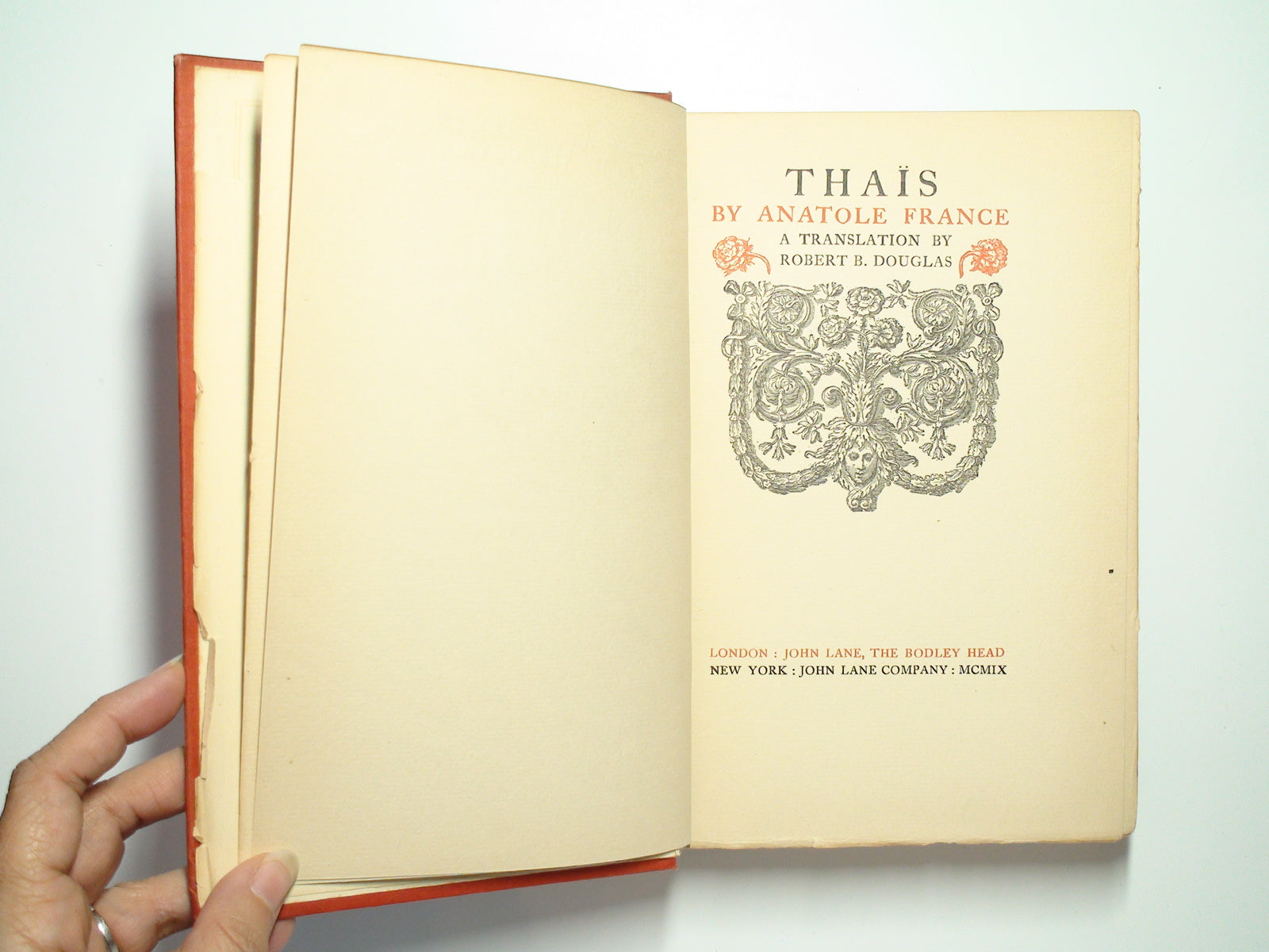 Thais by Anatole France, Translated by Robert B. Douglas, 1909