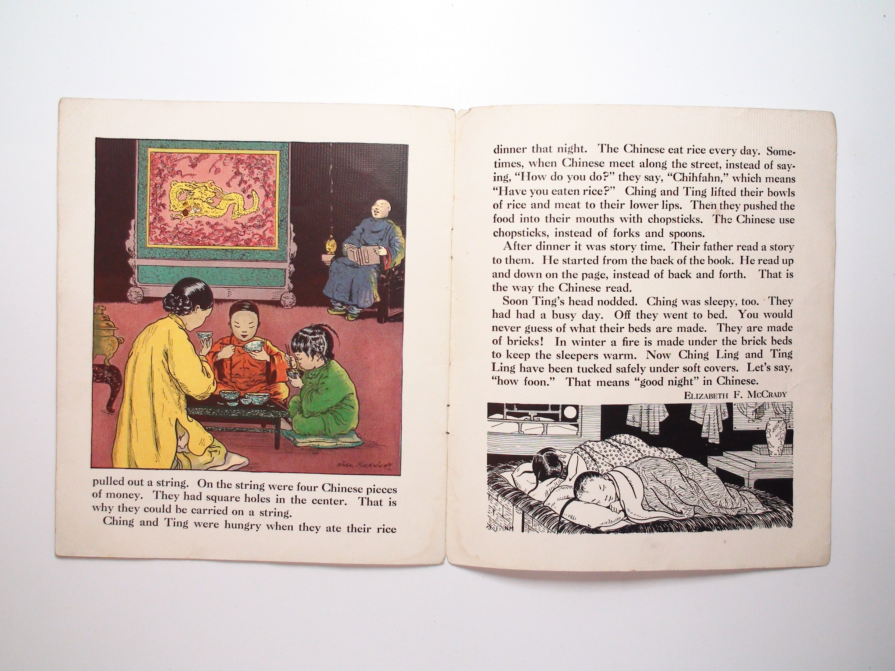 Ching Ling and Ting Ling, by Elizabeth F. McCrady, The Platt & Munk Co., 1936