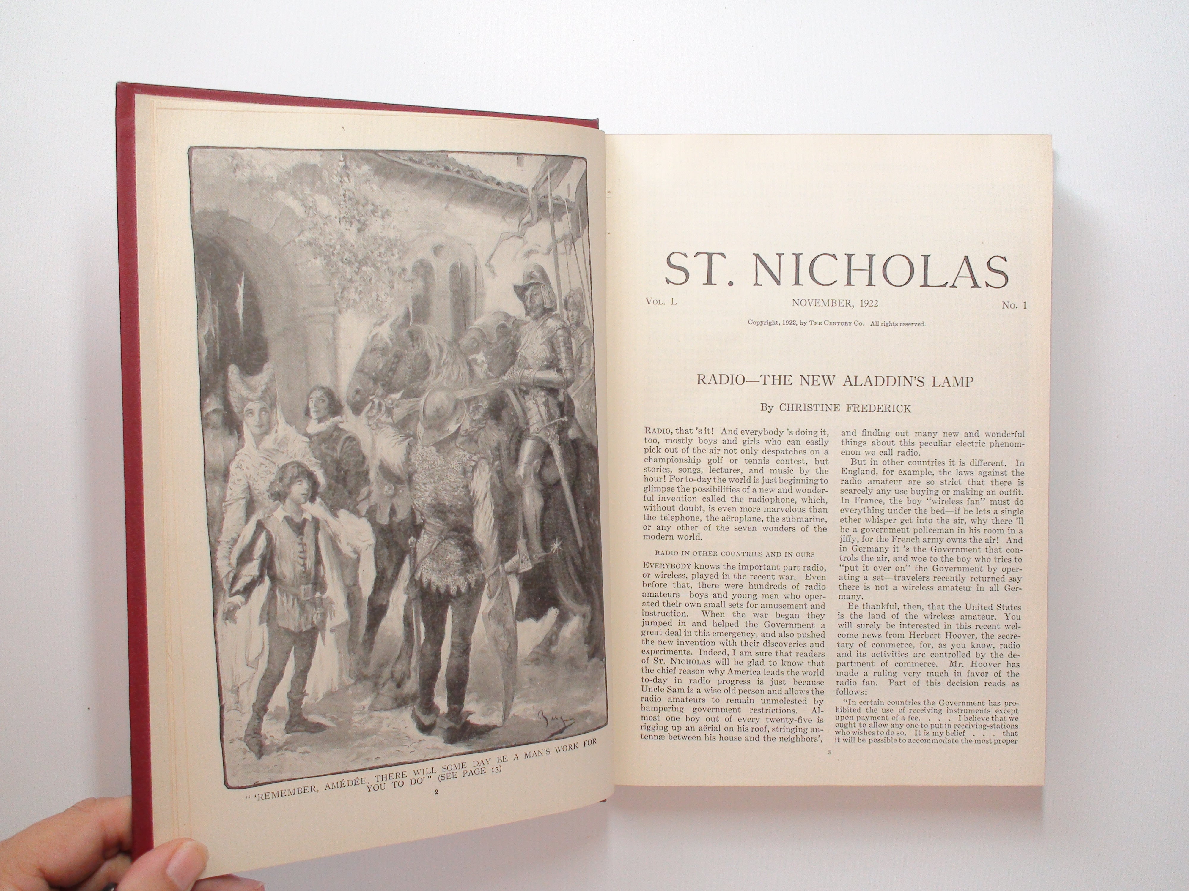 St. Nicholas Illustrated Children's Magazine, Vol L, Part I and II, 1923