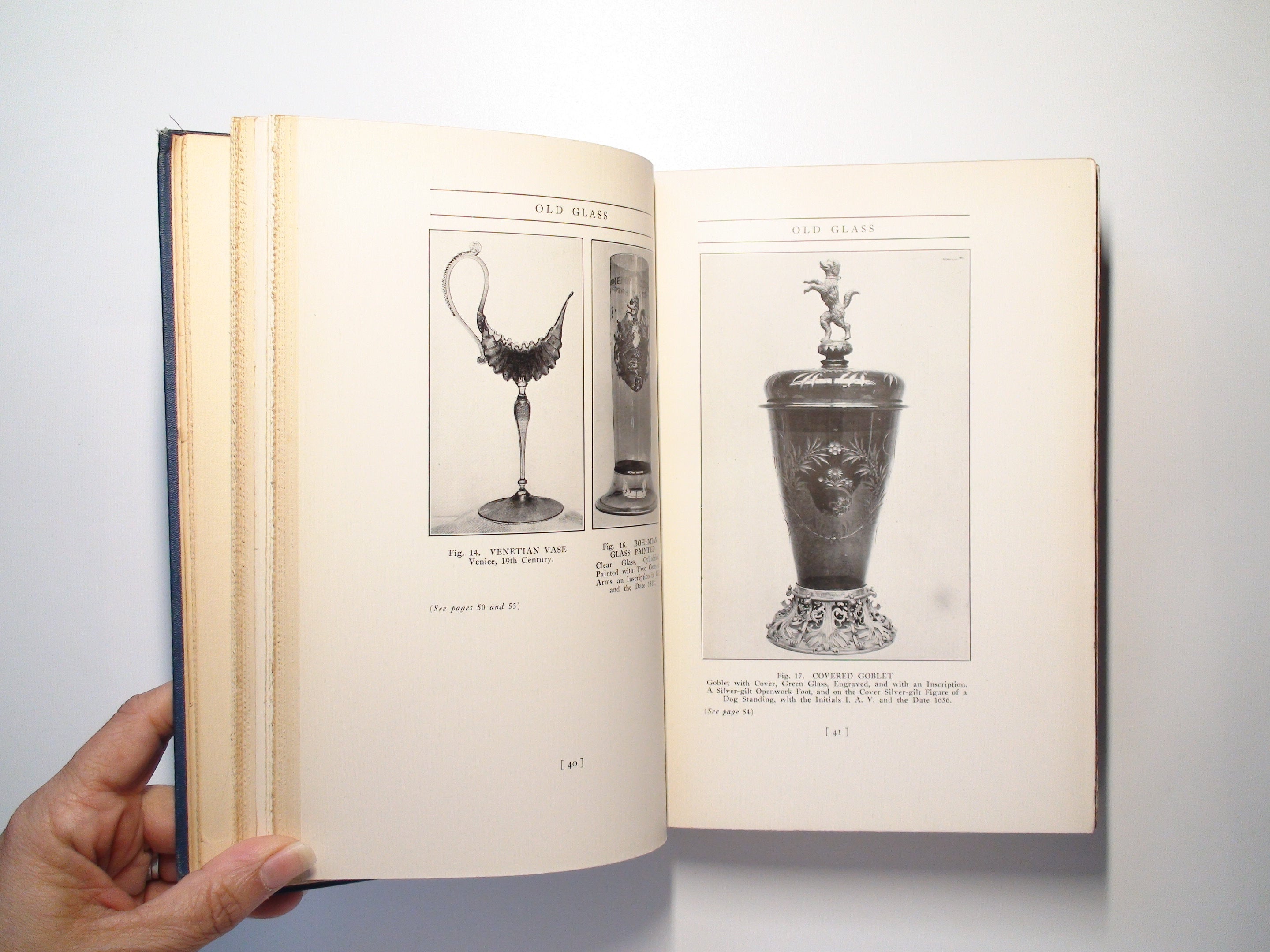 Old Glass, European and American N. Hudson Moore, Illustrated, 1st Ed, 1924