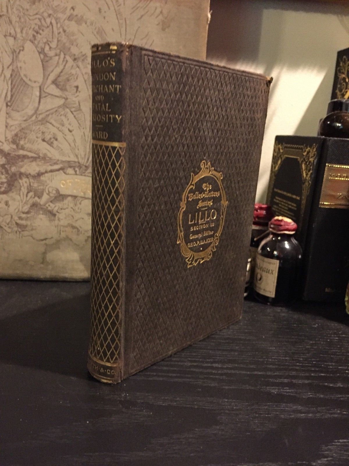 The London Merchant and Fatal Curiosity, George Lillo, 1st Ed., 1906
