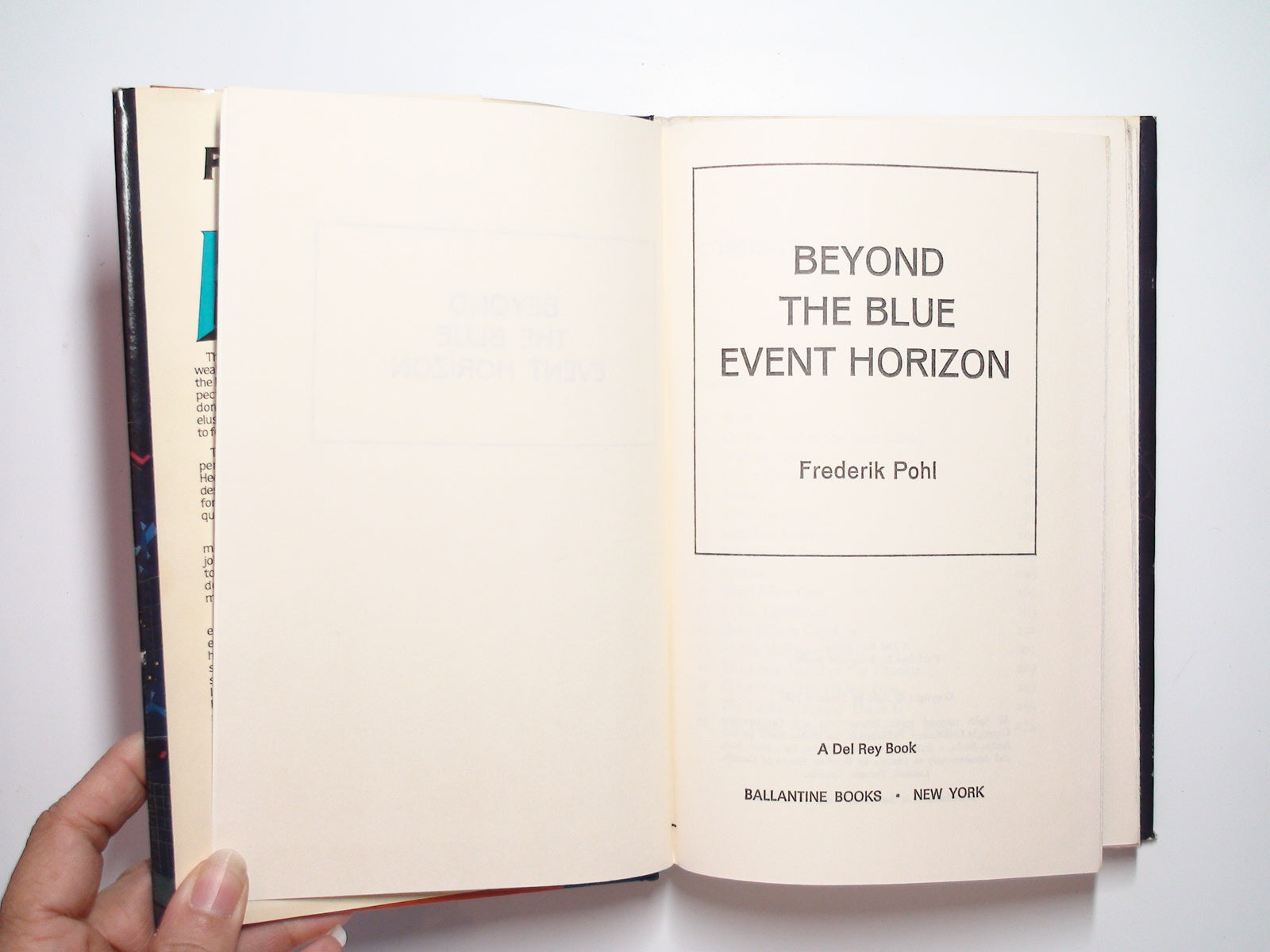 Beyond the Blue Event Horizon, Frederik Pohl, Book Club Ed, w/ D/J, 1980