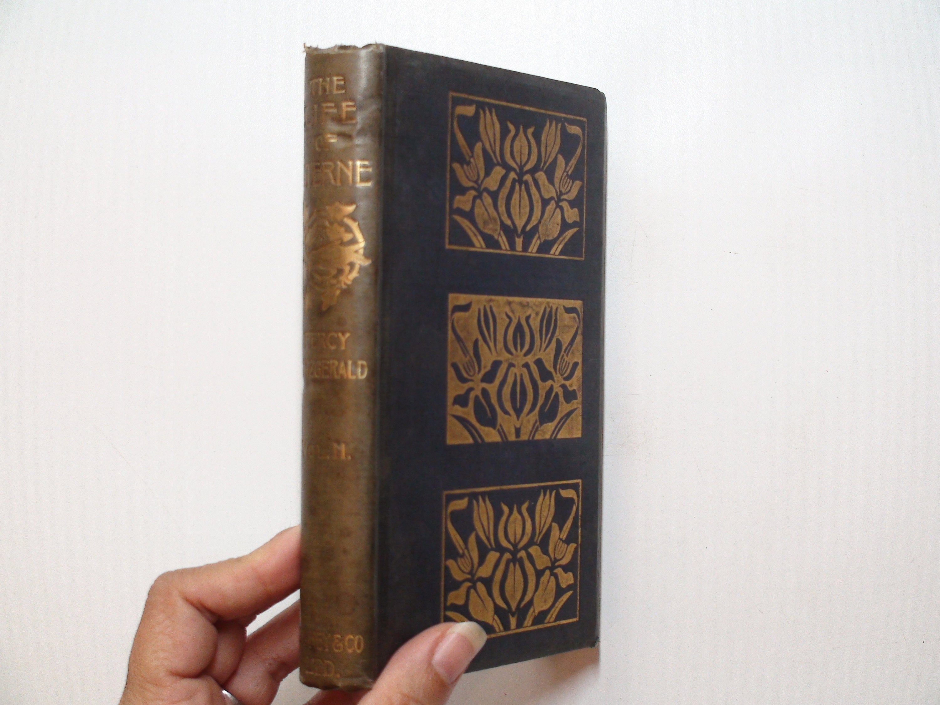 The Life Of Laurence Sterne By Percy Fitzgerald, 1st Ed, VOL II Only, 1896