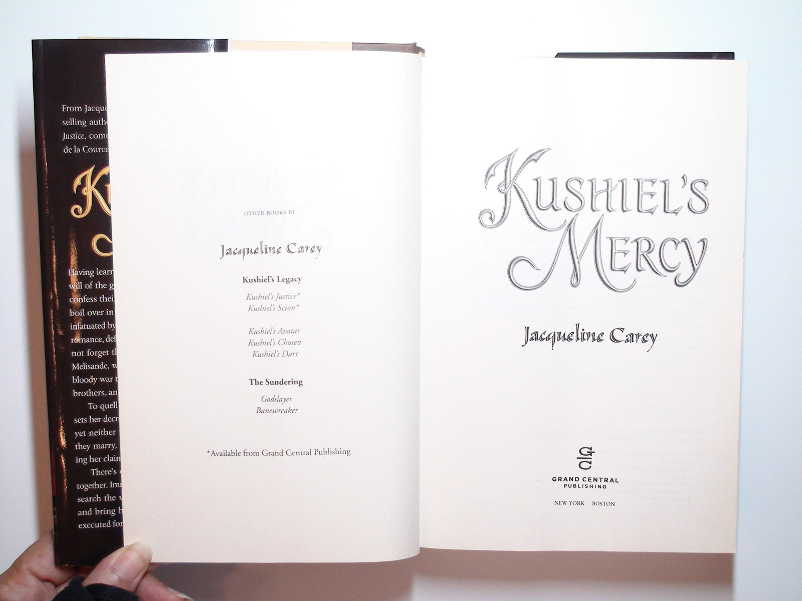 Naamah's Kiss, Kushiel's Mercy, Kushiel Series, Jacqueline Carey, Stated 1st Ed