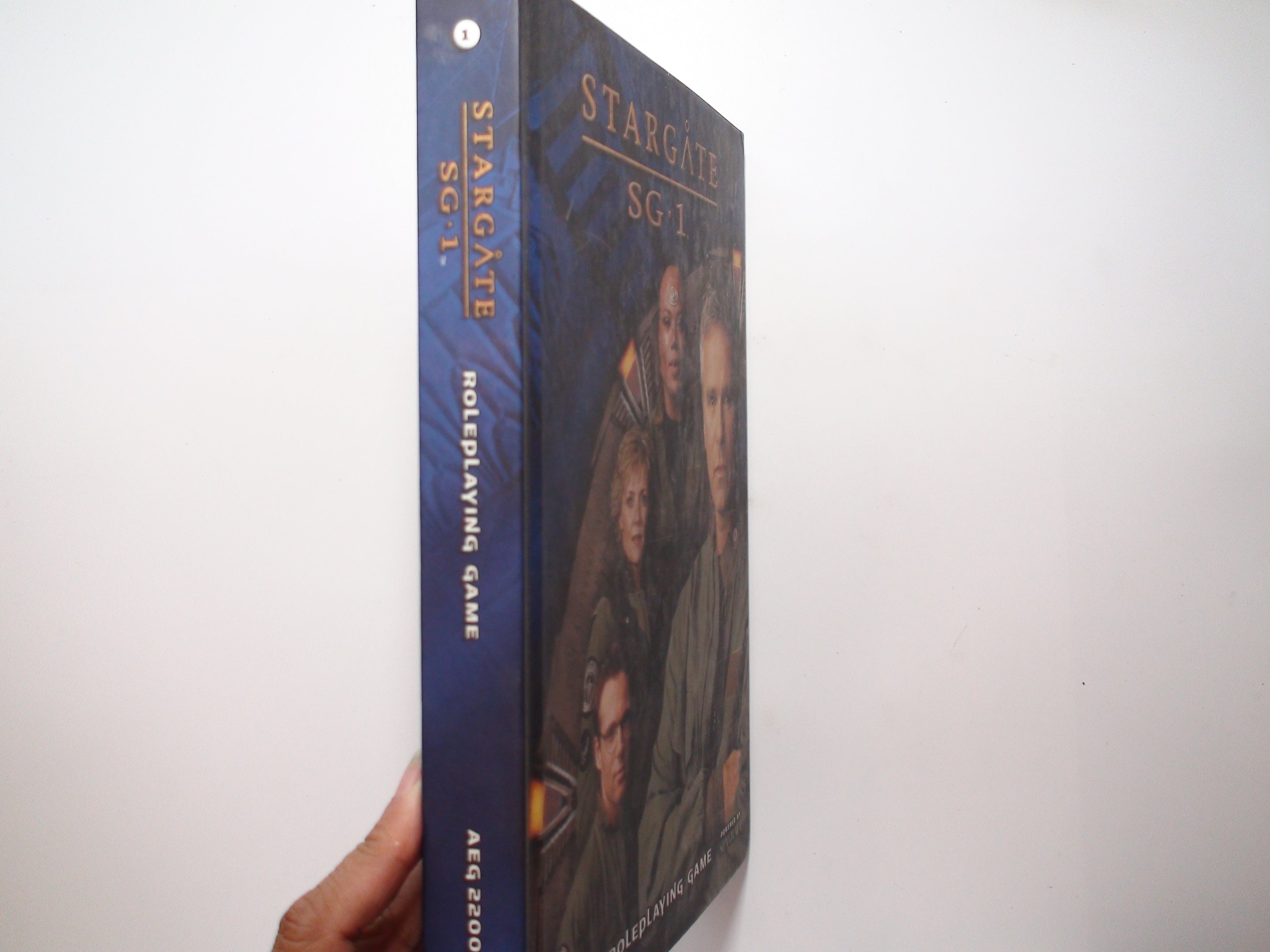 Stargate SG-1 Roleplaying Game Core Rulebook, AEG 2200, D20, 1st Ed, 2003
