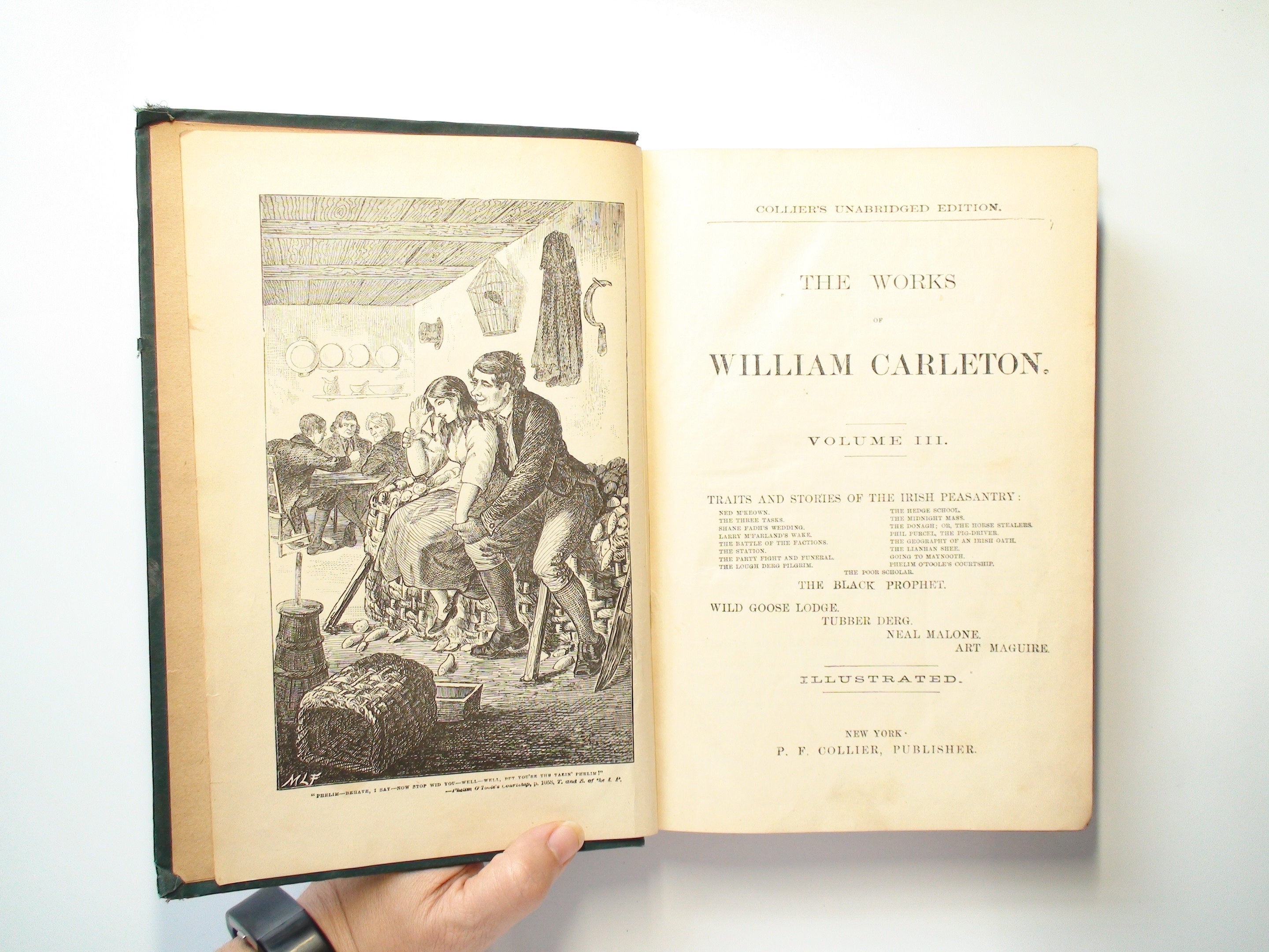 The Works of William Carleton, Volume III, Illustrated, Unabridged Ed, 1890