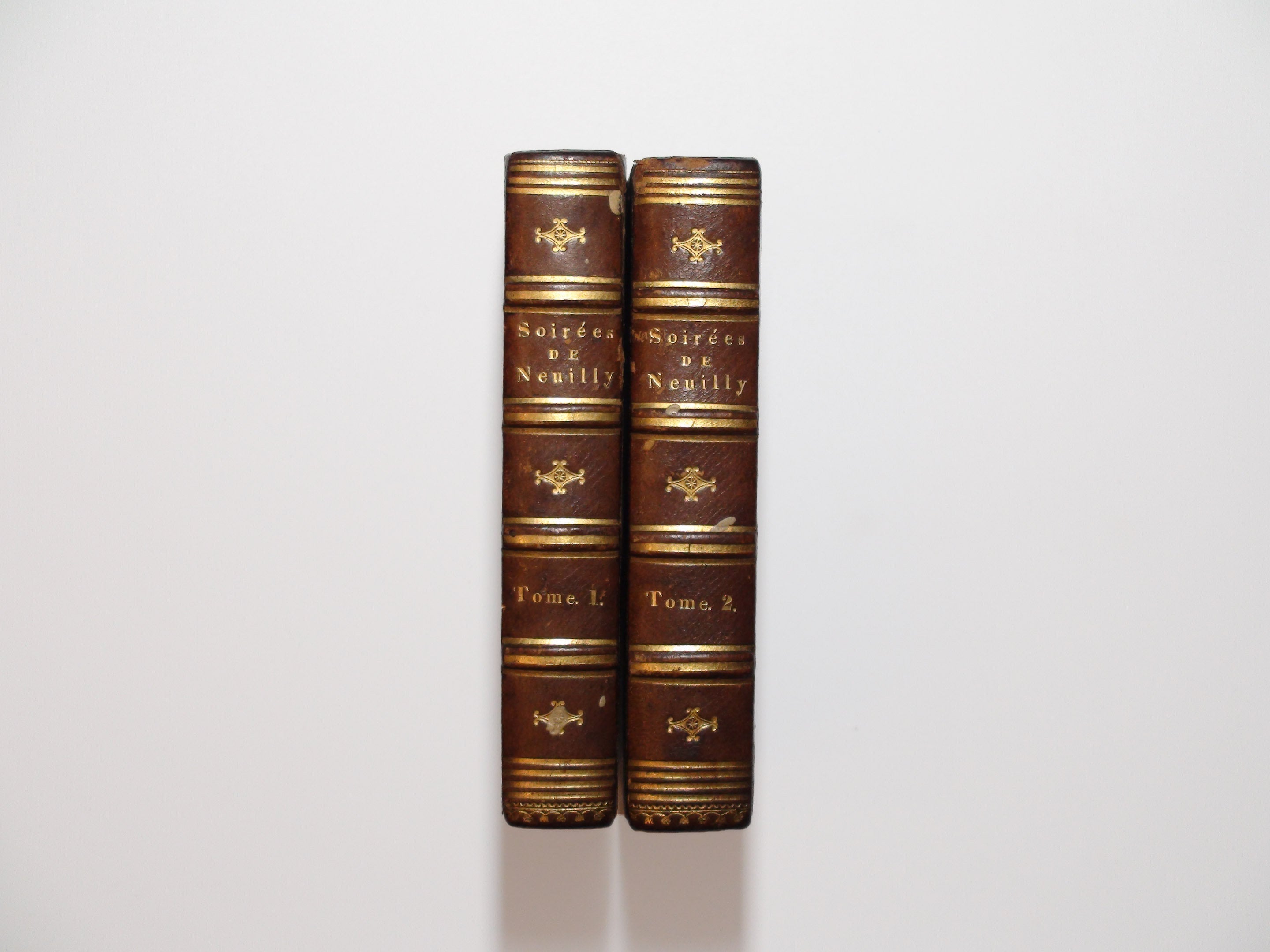Les Soirées de Neuilly, M. de Fongeray, Two Volumes, French, 1st. Ed., 1828