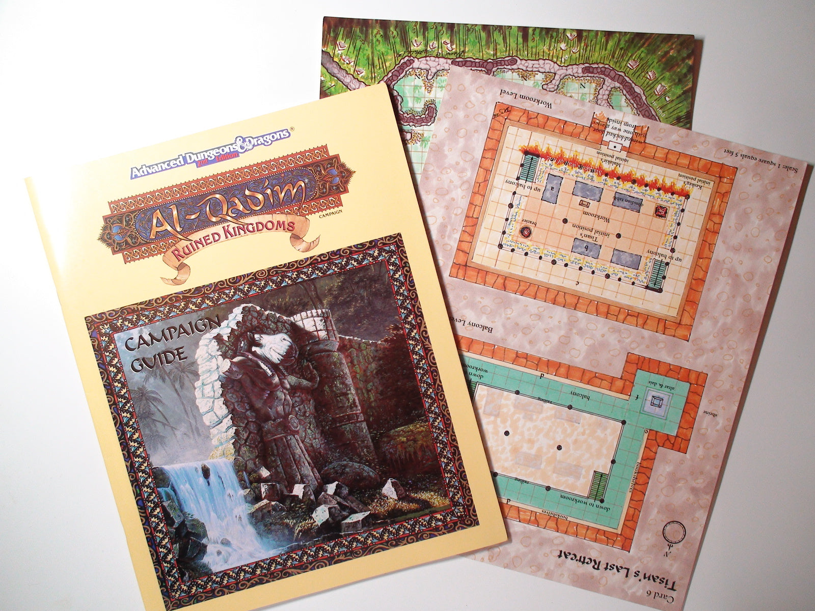 Al-Qadim Ruined Kingdoms Box Set #9440, INCOMPLETE, TSR AD&D 2E, 1994